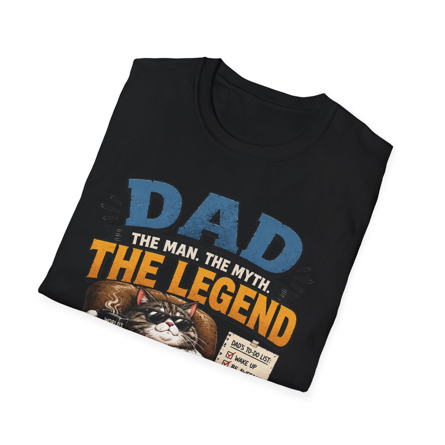 Dad The Man The Myth The Legend Shirt – Funny Father’s Day Gift for Dad, Vintage Dad Tee, Cool Dad Graphic T-Shirt