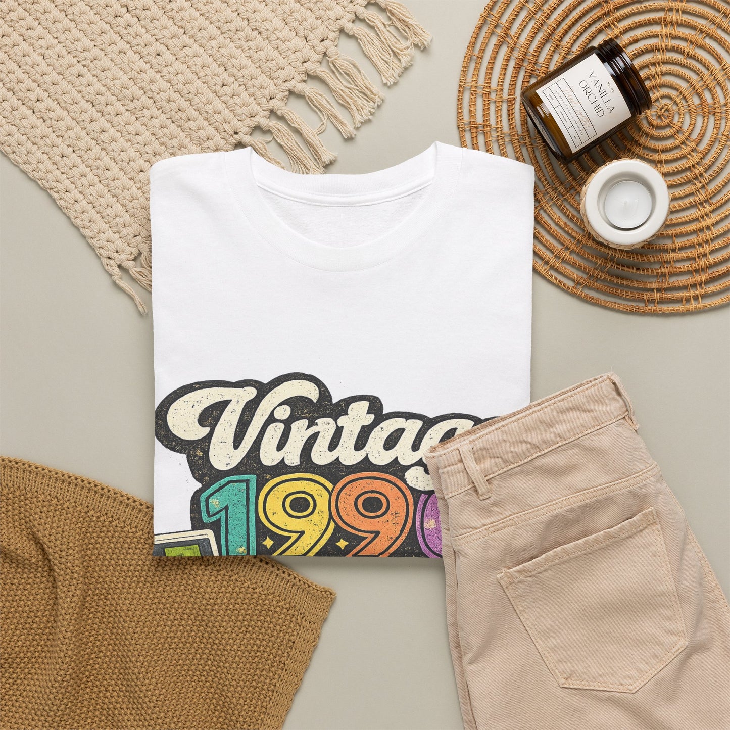 Made in 1990 T-Shirt | Retro 90s Birthday Shirt | Vintage 1990 Birth Year Gift Tee
