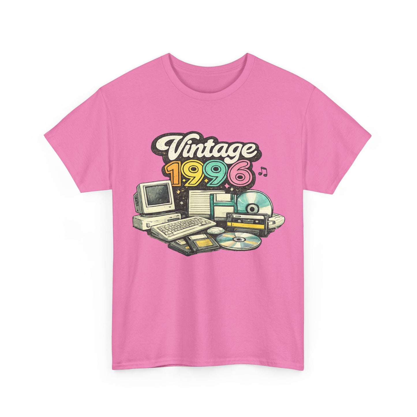 Made in 1996 Shirt – Retro 90s Birthday T-Shirt, Vintage 1996 Birth Year Tee