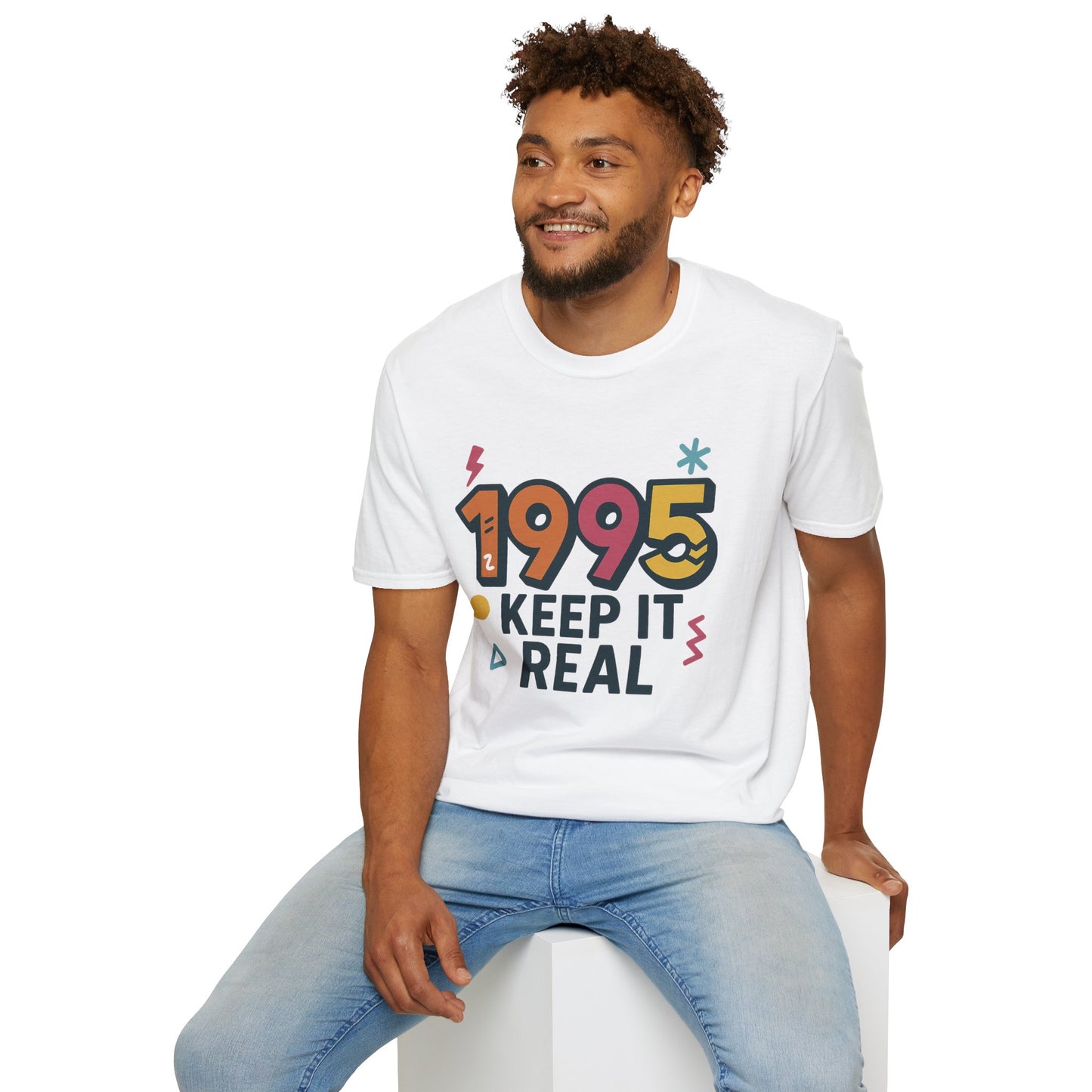 1995 Keep It Real Shirt Retro 90s Birthday T-Shirt Vintage Year Tee