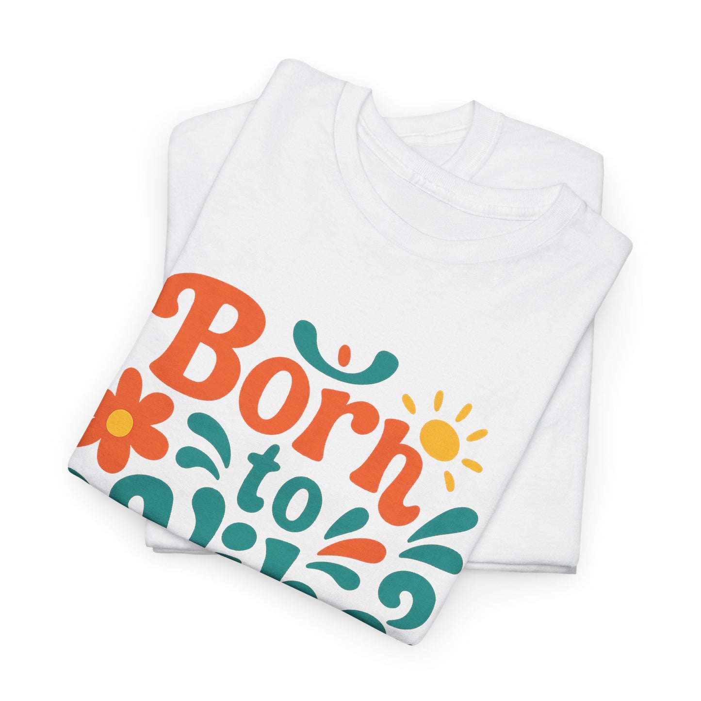 Retro Vibe T-Shirt Born to Vibe 1968 Cotton Tee, Unisex Vintage Shirt, 60s Style Top, Birthday Gift, Casual Everyday Apparel