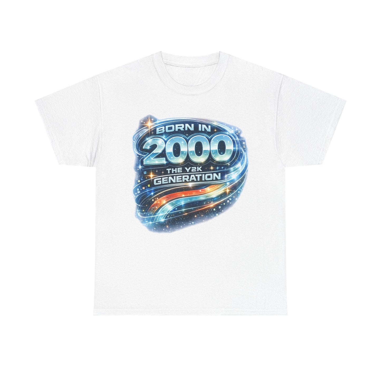 Born in 2000 Y2K T-Shirt, Retro Millennium Birthday Shirt, Vintage 2000 Graphic Tee, Unisex Nostalgia Gift