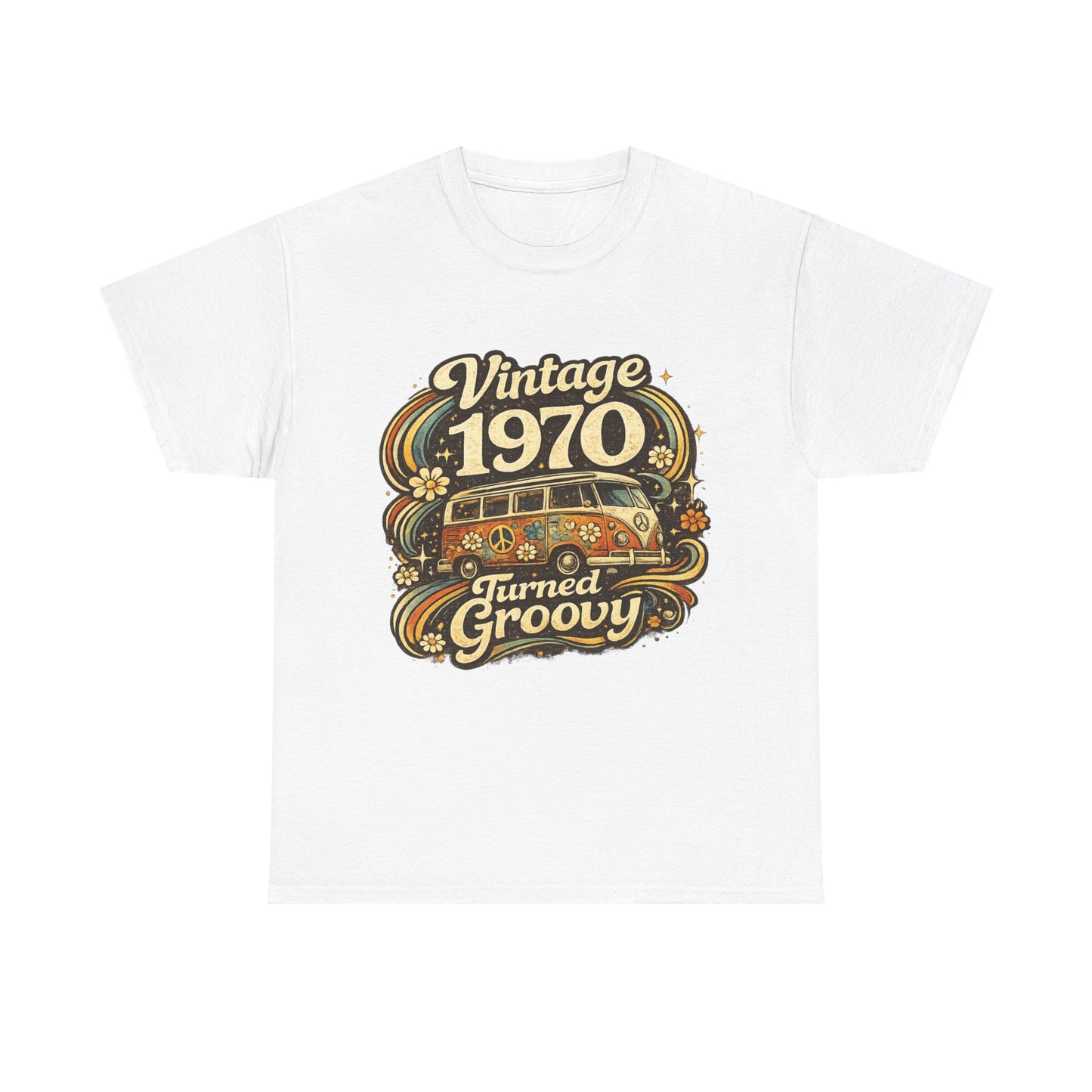 Vintage 1970 Retro T-Shirt | 1970 Birth Year Shirt | Retro 70s Graphic Tee