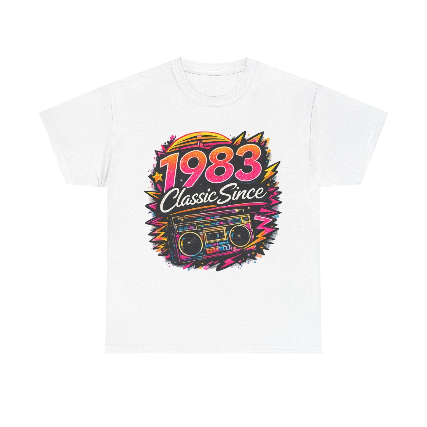 Vintage 1983 Retro T-Shirt | 1983 Birth Year Shirt | Retro 80s Graphic Tee