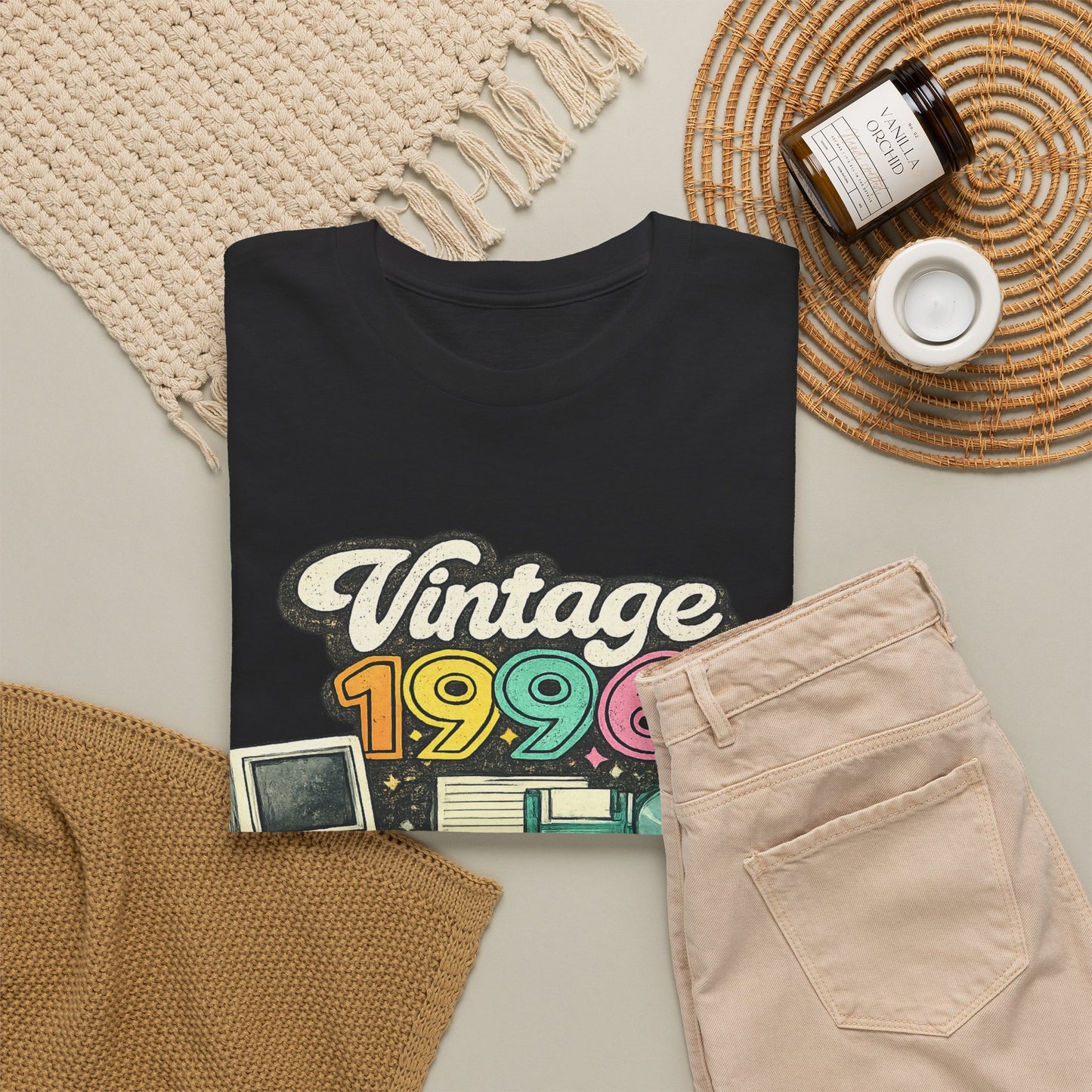 Made in 1996 Shirt – Retro 90s Birthday T-Shirt, Vintage 1996 Birth Year Tee