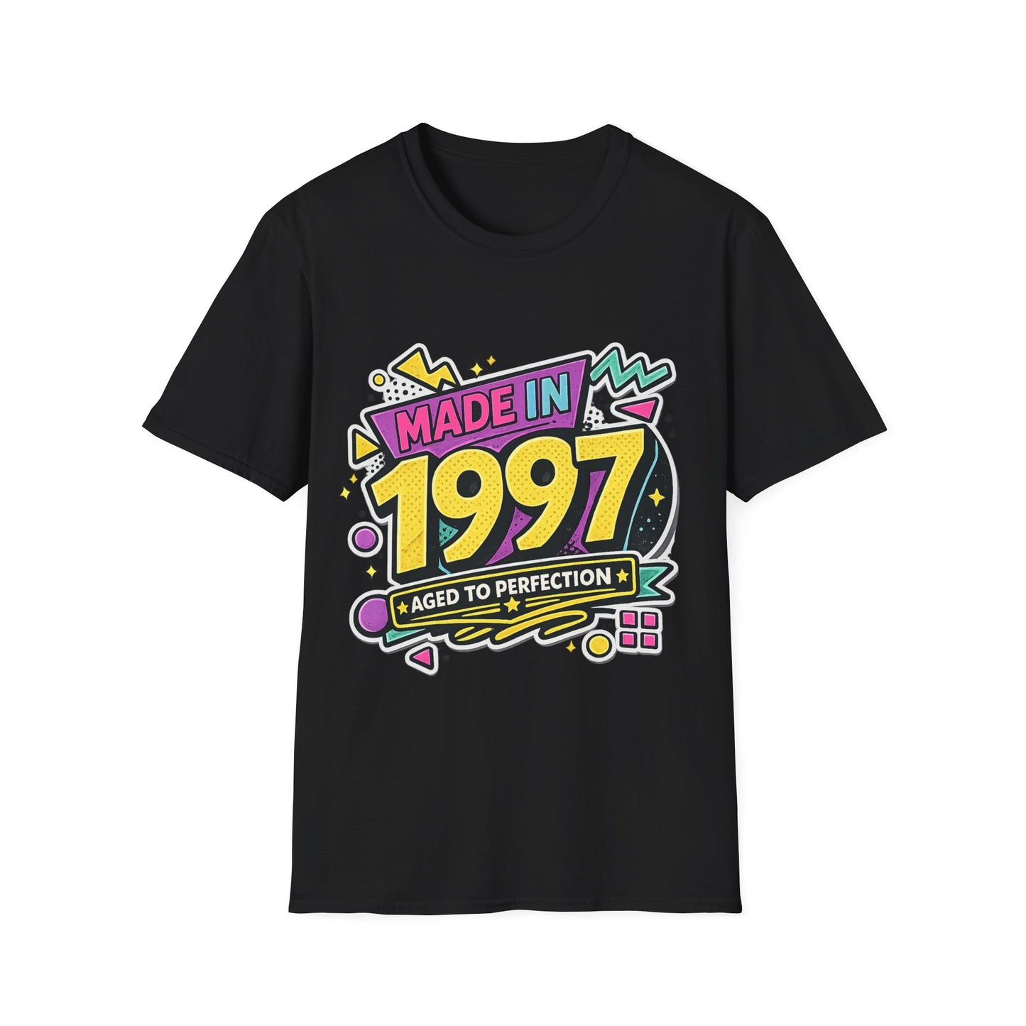 Vintage 1997 Retro T-Shirt | 1997 Birth Year Shirt | Retro 90s Graphic Tee