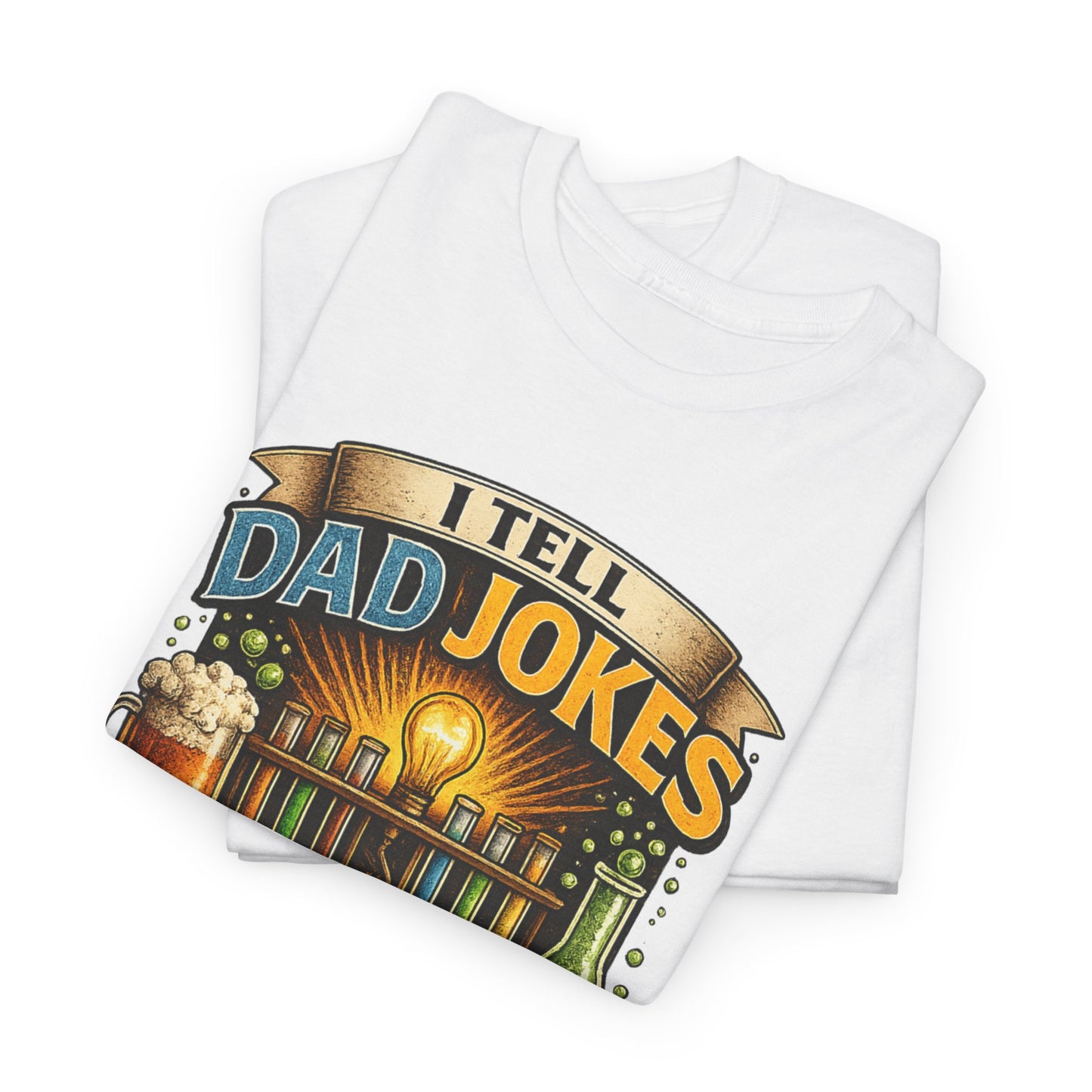 I Tell Dad Jokes Periodically Shirt | Funny Science Dad Tee | Chemistry Pun Fathers Day Gift