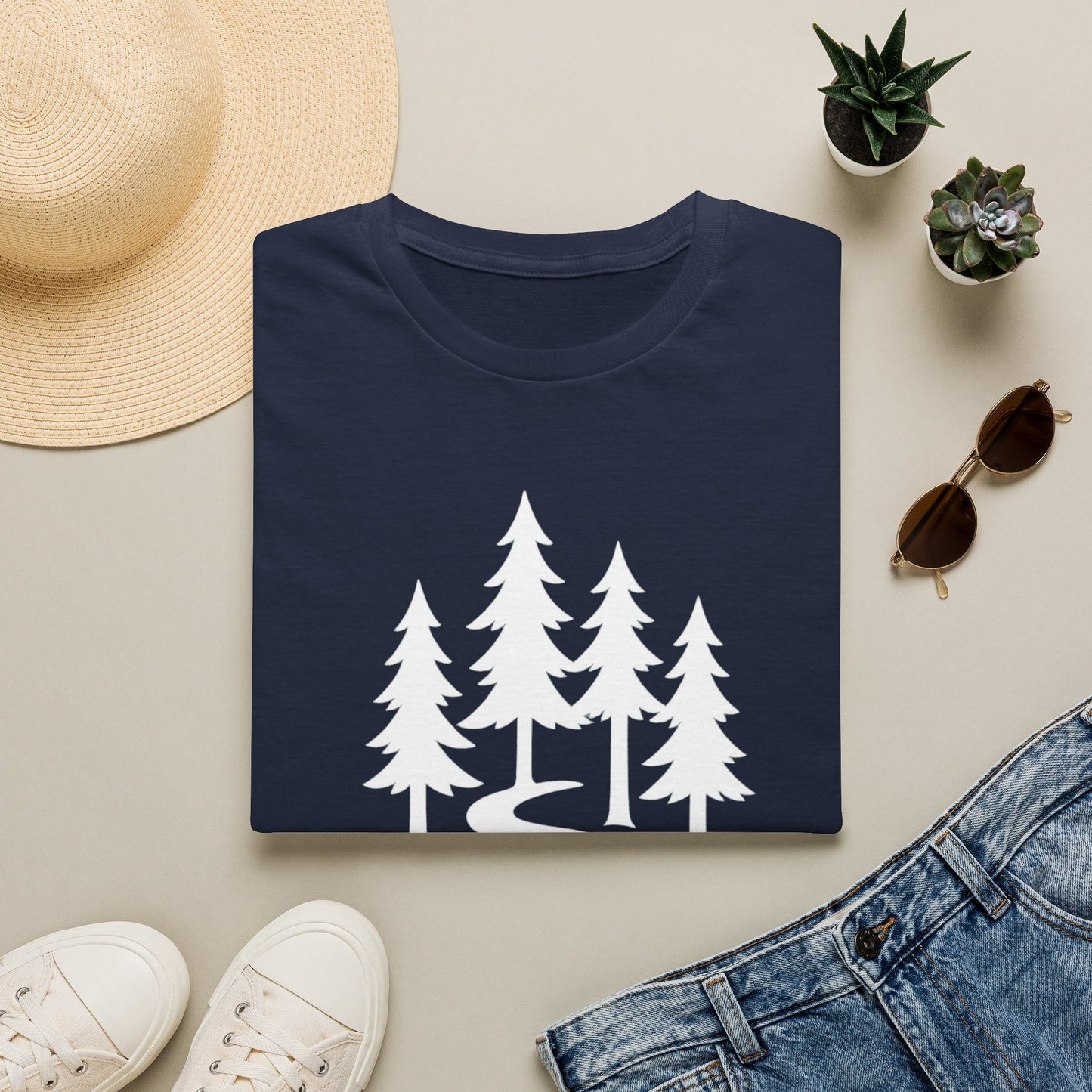 Wild Whiskers Forest Trails T-Shirt, Hiking Shirt, Nature Lover Tee, Camping Graphic Tee, Outdoor Adventure Unisex Shirt