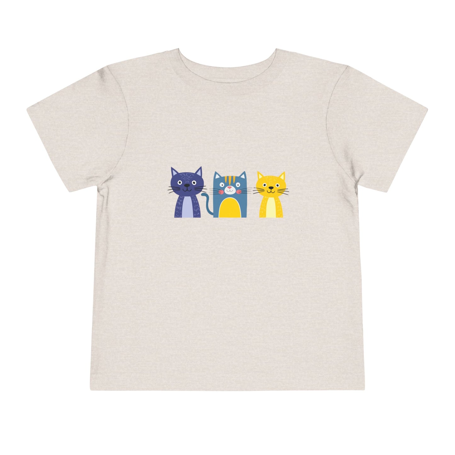Cat Lover Toddler T-Shirt – Whimsical Kids’ Tee, Cute Playdate Outfit, Birthday Gift, Animal Lover Apparel