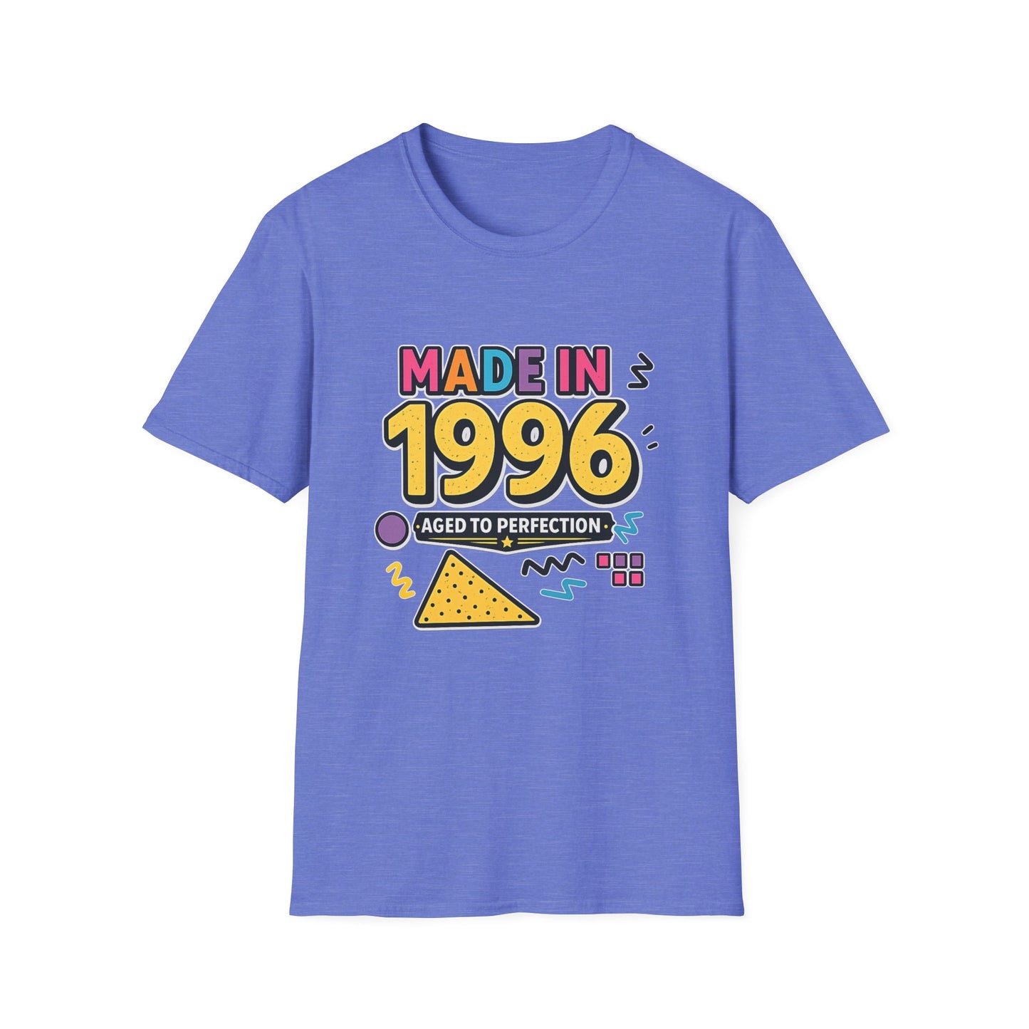 Made in 1996 Shirt – Retro 90s Birthday T-Shirt, Vintage 1996 Birth Year Tee