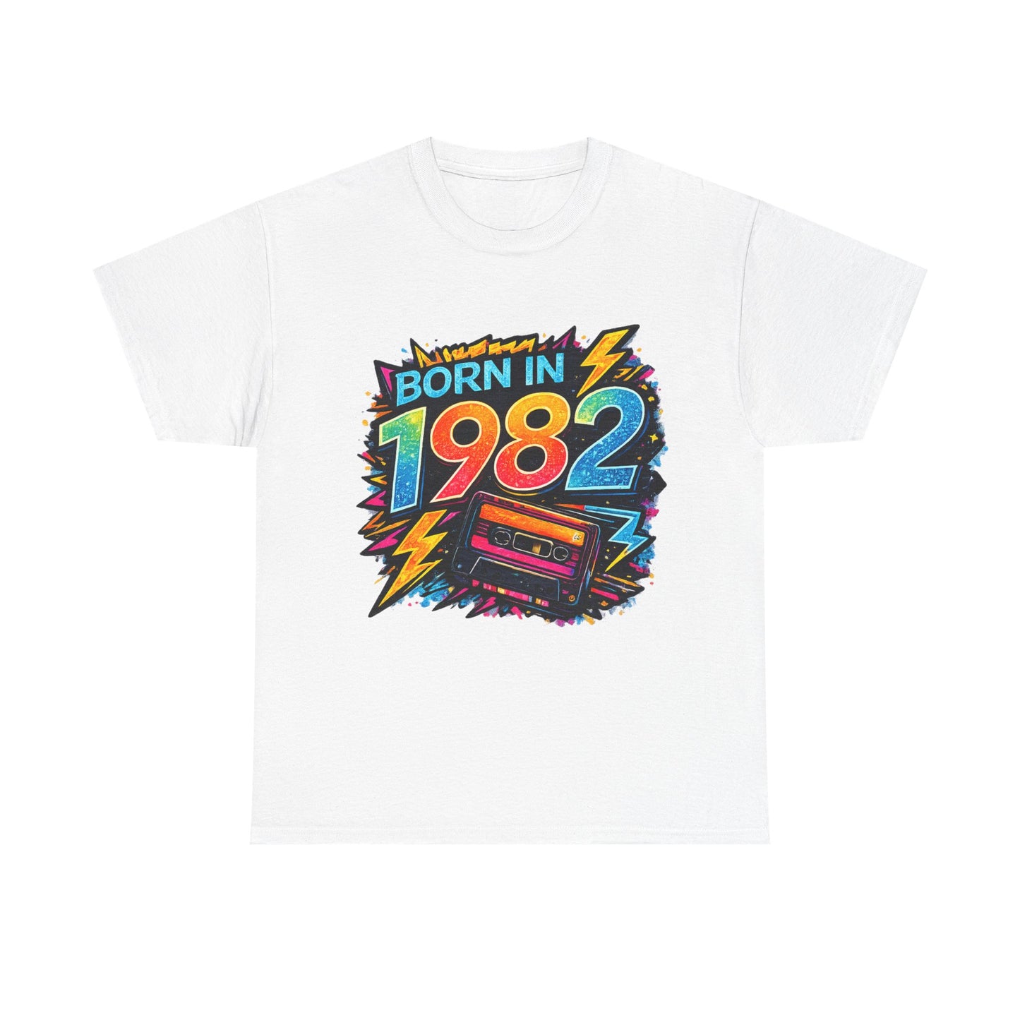 Vintage 1982 Retro T-Shirt | 1982 Birth Year Shirt | Retro 80s Graphic Tee