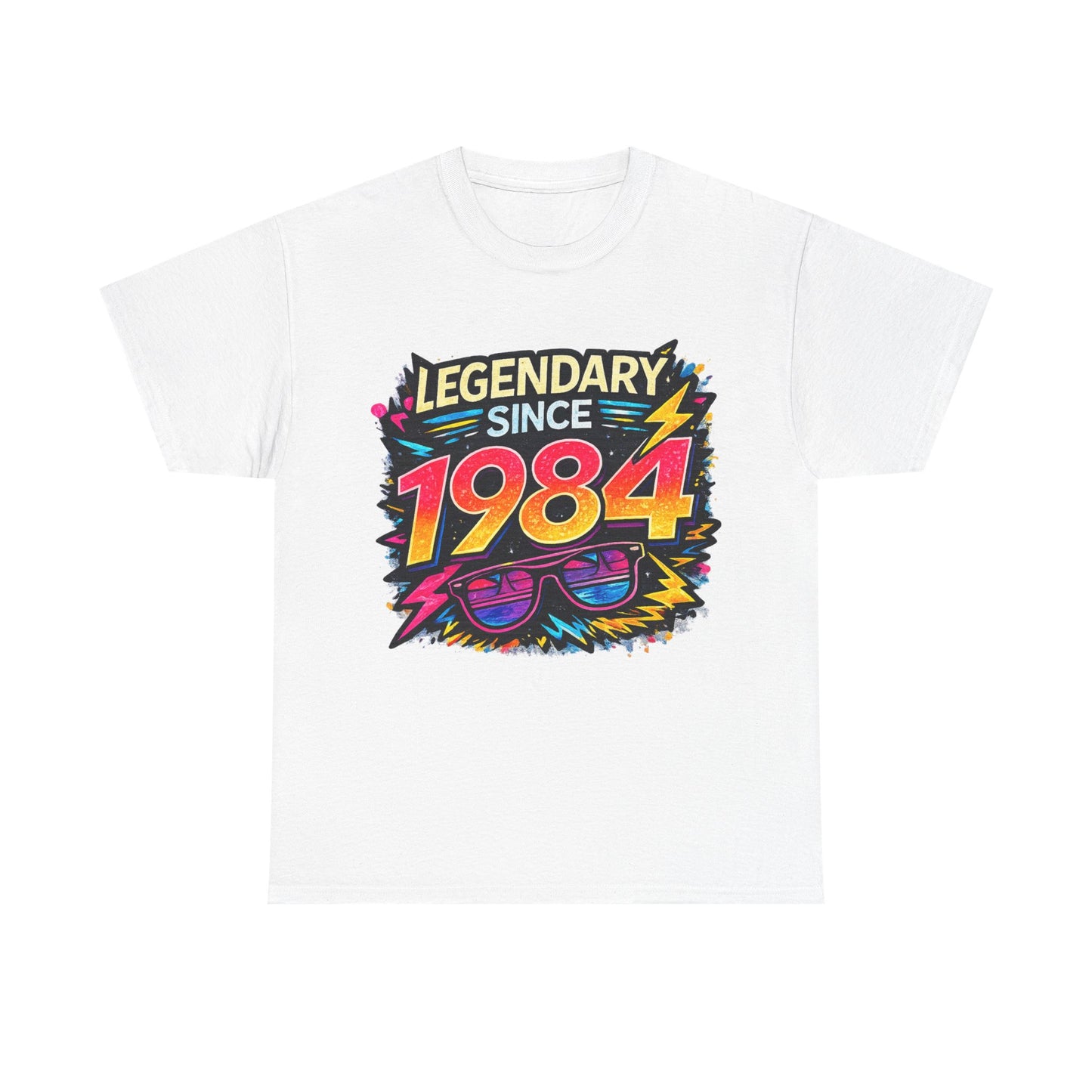 Vintage 1984 Retro T-Shirt | 1984 Birth Year Shirt | Retro 80s Graphic Tee