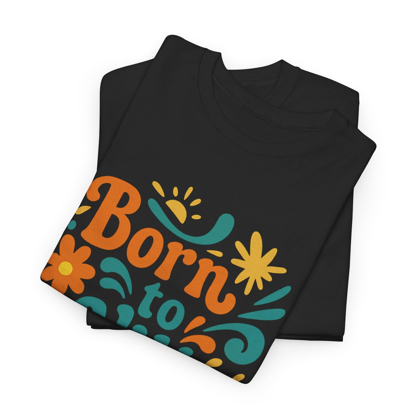Retro Vibe T-Shirt Born to Vibe 1966 Cotton Tee, Unisex Vintage Shirt, 60s Style Top, Birthday Gift, Casual Everyday Apparel