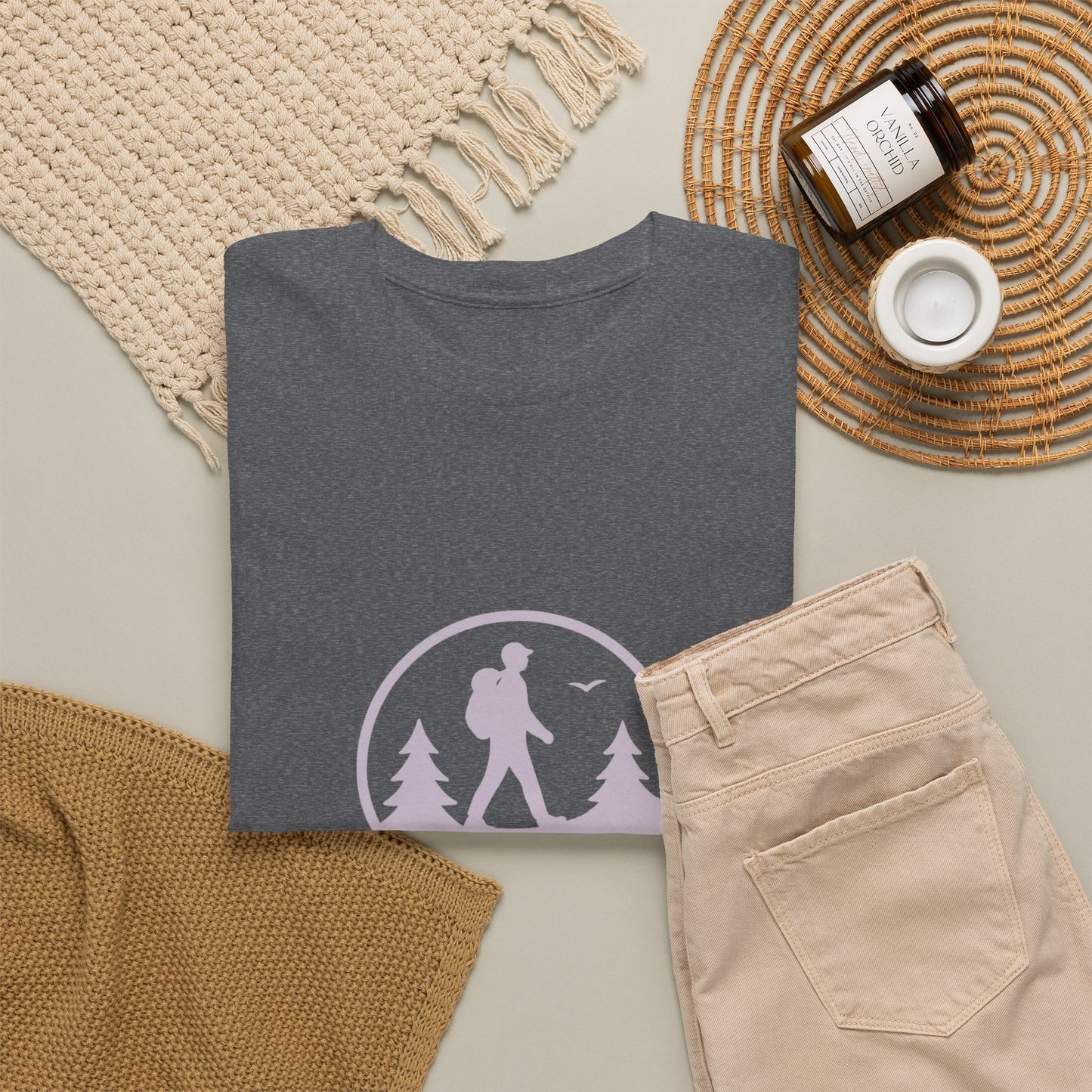 The Peaceful Wanderer T-Shirt | Hiking Shirt | Nature Lover Tee | Outdoor Adventure Shirt | Camping Gift for Hikers