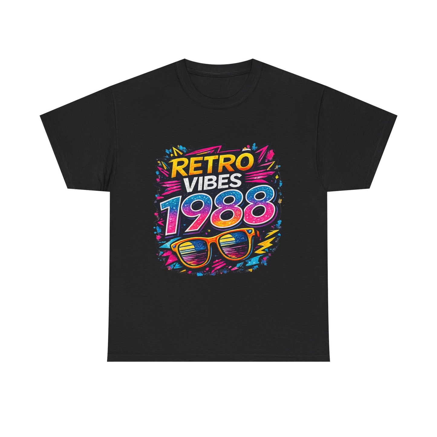 Vintage 1988 Retro T-Shirt | 1988 Birth Year Shirt | Retro 80s Graphic Tee