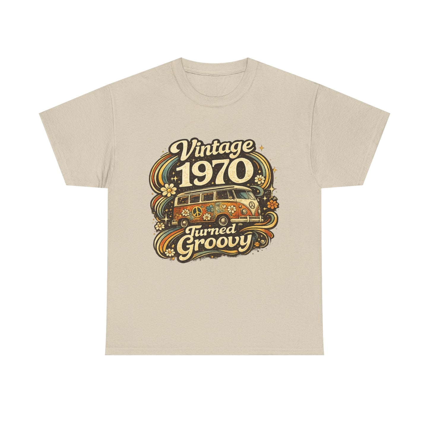Vintage 1970 Retro T-Shirt | 1970 Birth Year Shirt | Retro 70s Graphic Tee
