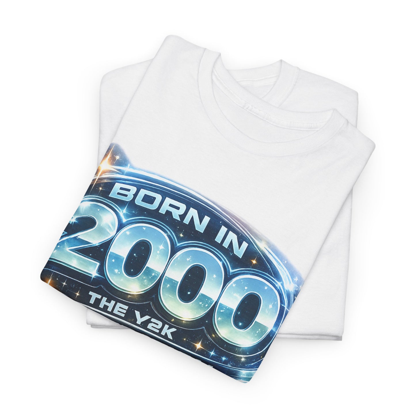 Born in 2000 Y2K T-Shirt, Retro Millennium Birthday Shirt, Vintage 2000 Graphic Tee, Unisex Nostalgia Gift