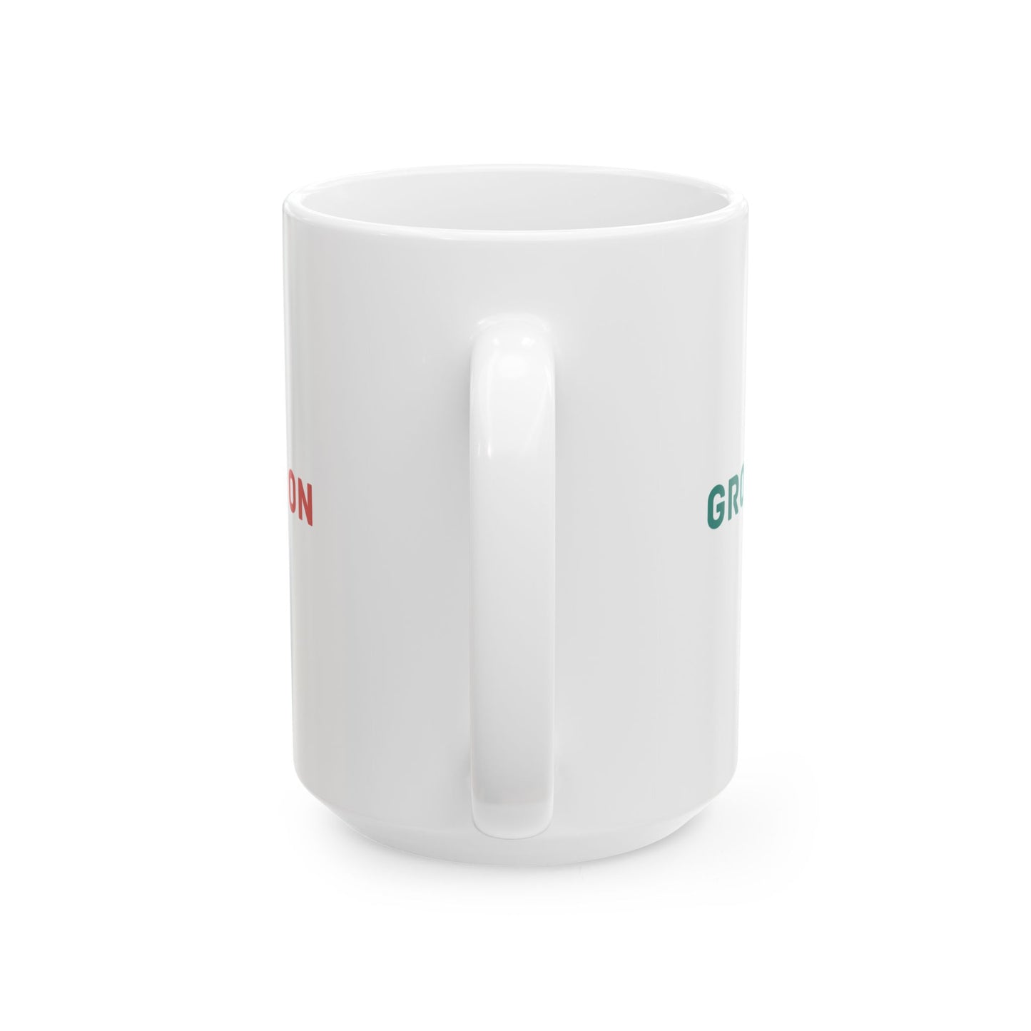 Motivational Coffee Mug | Fun Ceramic Cup with Groove On Quote, Inspirational Gift for Coffee Lovers, 11oz & 15oz Drinkware