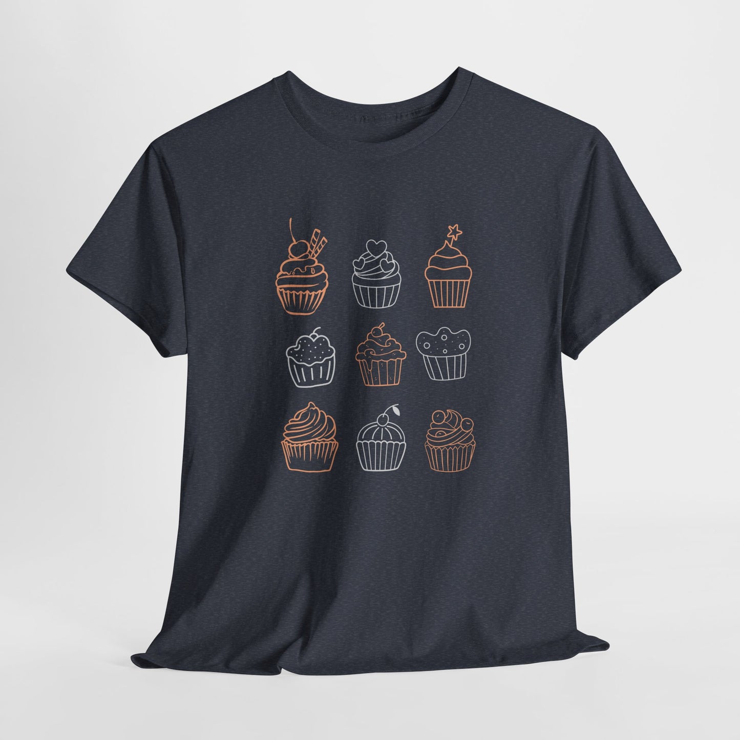 Cute Cupcake T-Shirt, Cupcake Graphic Tee, Dessert Lover Shirt, Baking Gift, Sweet Treat Birthday Shirt