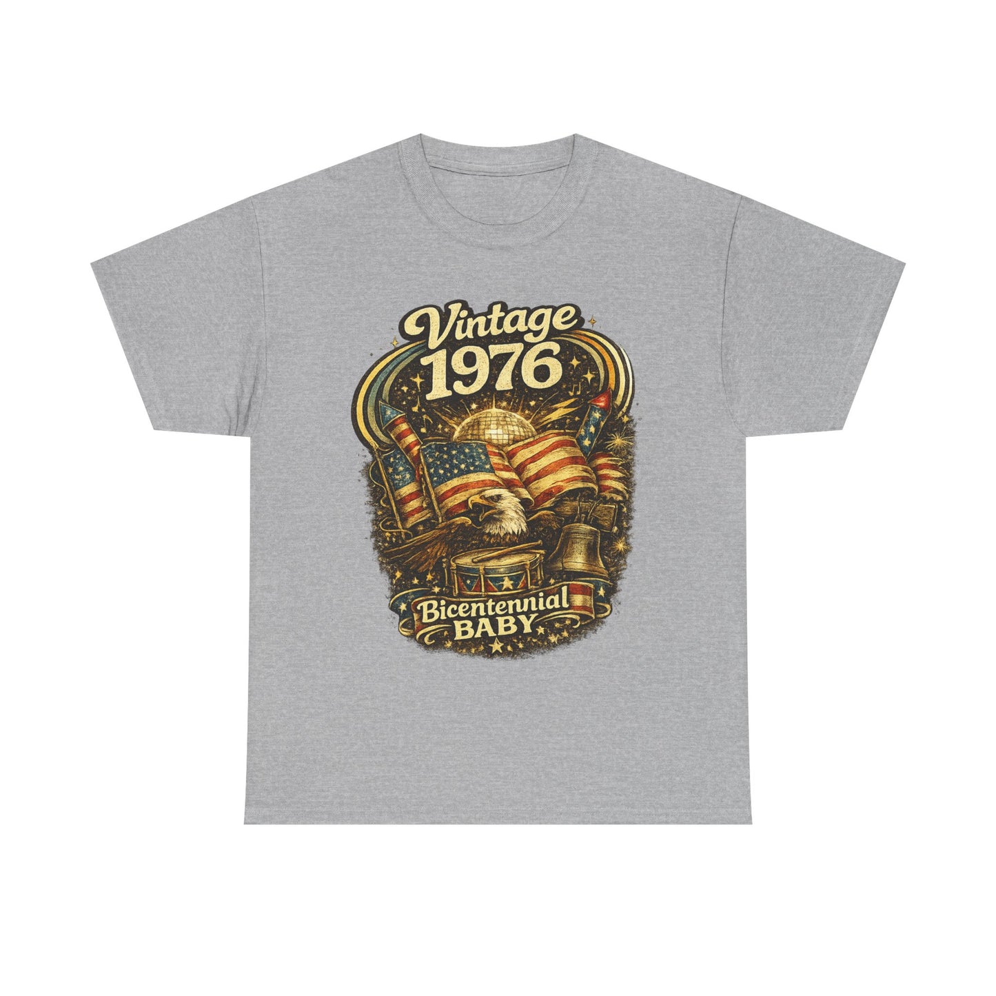 Vintage 1976 Retro T-Shirt | 1976 Birth Year Shirt | Retro 70s Graphic Tee