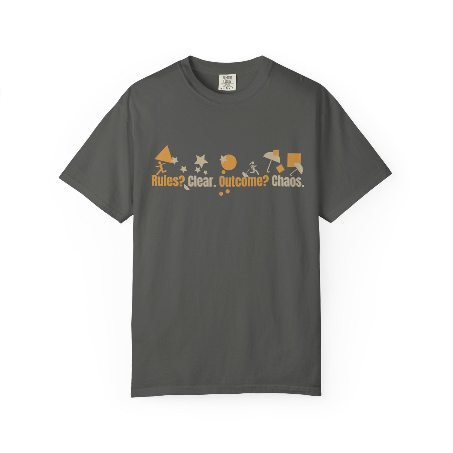 Shape Challenge T-Shirt | Triangle Circle Square Unisex Graphic Tee | Retro Gamer Streetwear Shirt