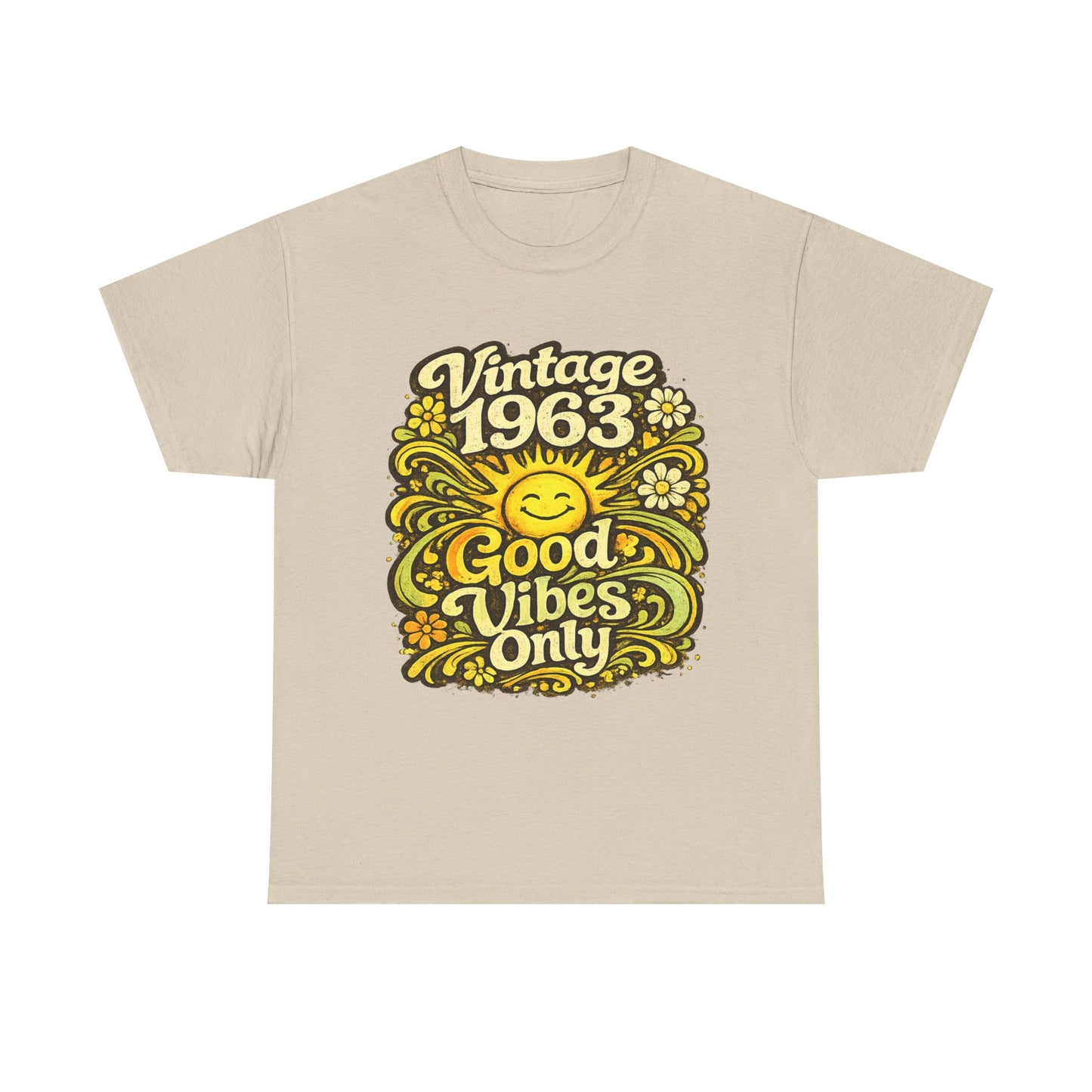 1963 Vintage Shirt | Retro 60s Birth Year Tee | Classic 1963 Birthday Gift