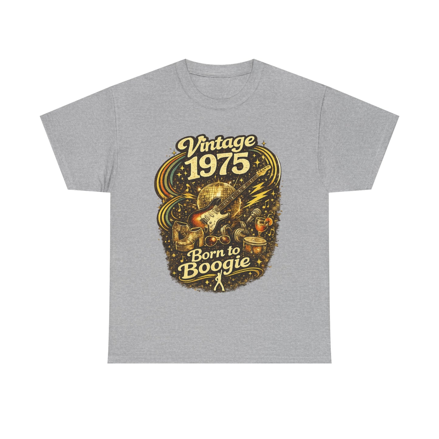 Vintage 1975 Retro T-Shirt | 1975 Birth Year Shirt | Retro 70s Graphic Tee