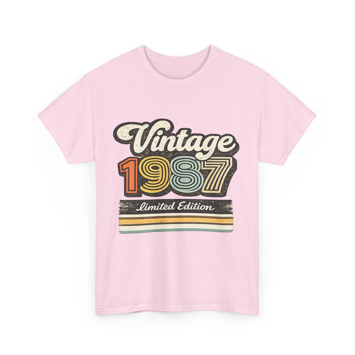 Vintage 1987 Retro T-Shirt | 1987 Birth Year Shirt | Retro 80s Graphic Tee