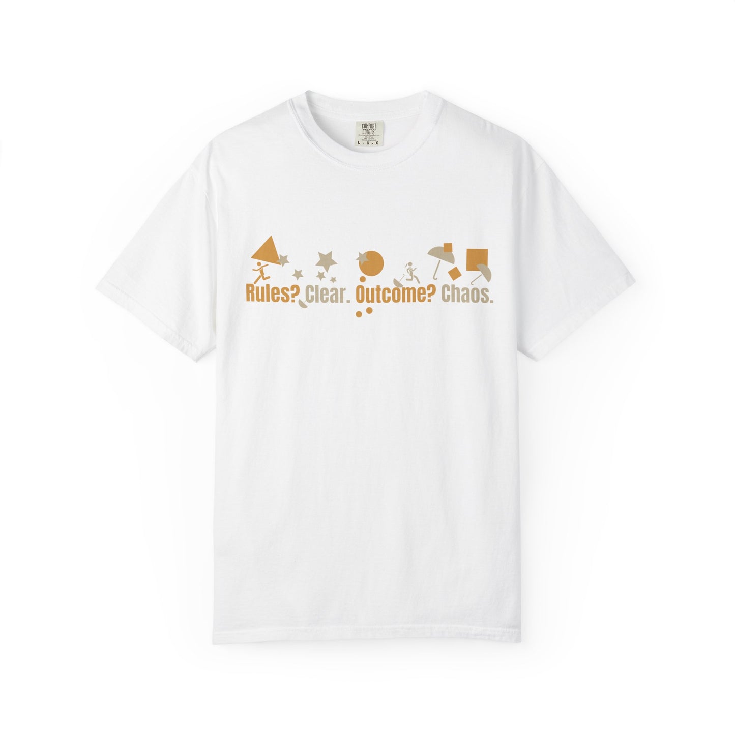 Shape Challenge T-Shirt | Triangle Circle Square Unisex Graphic Tee | Retro Gamer Streetwear Shirt