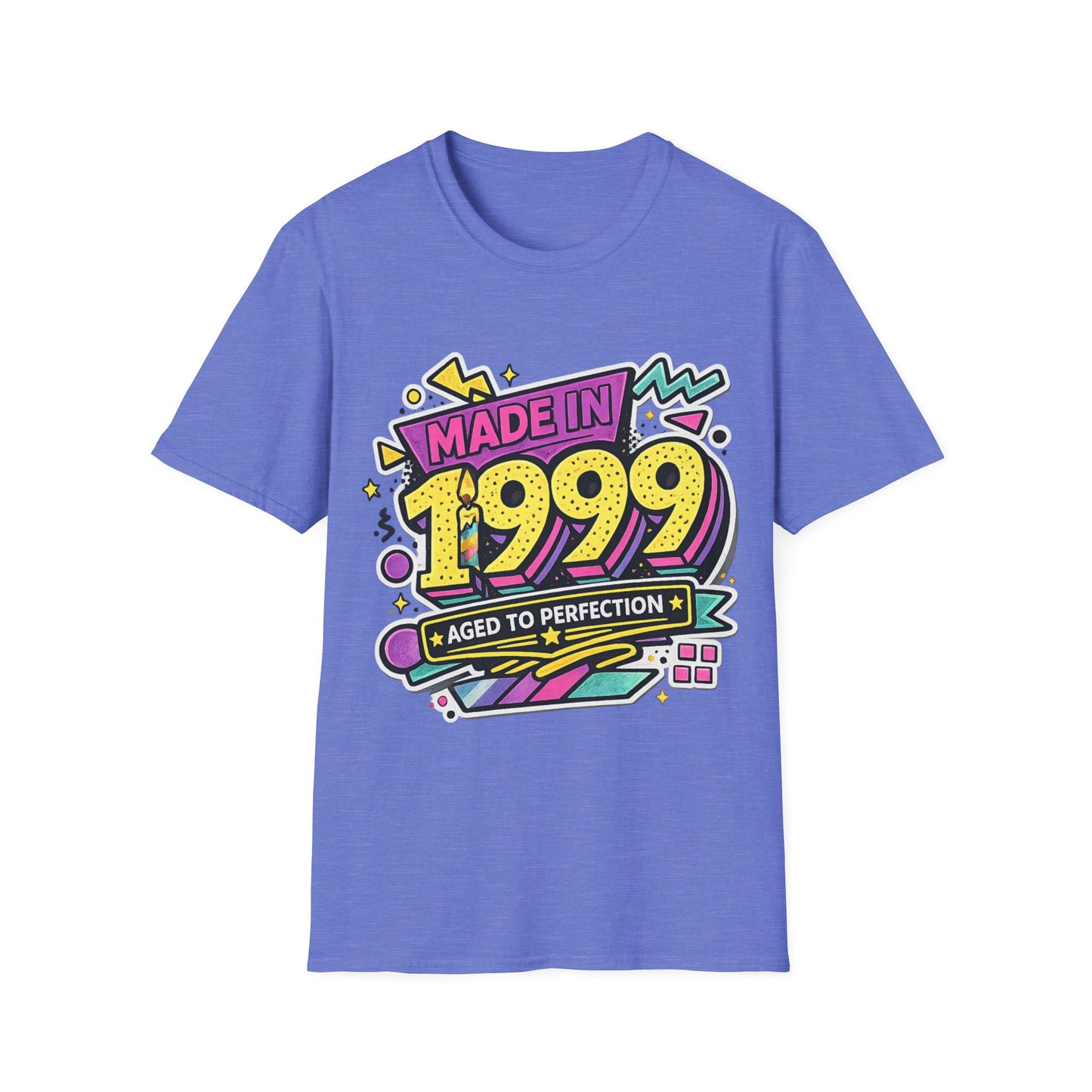 Vintage 1999 Retro T-Shirt | 1999 Birth Year Shirt | Retro 90s Graphic Tee