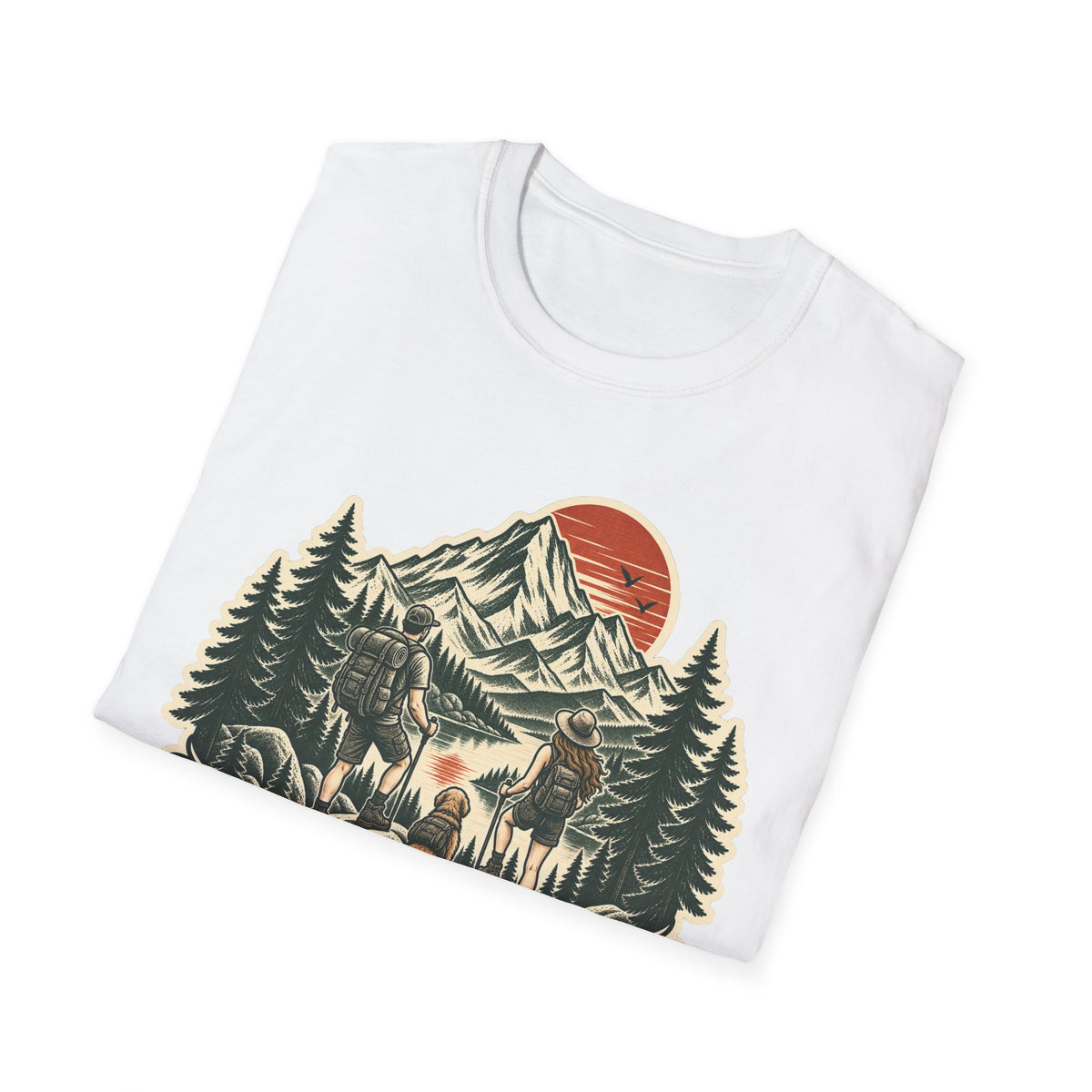 Peak Your Path T-Shirt | Hiking Shirt | Mountain Adventure Tee | Camping Nature Lover Gift
