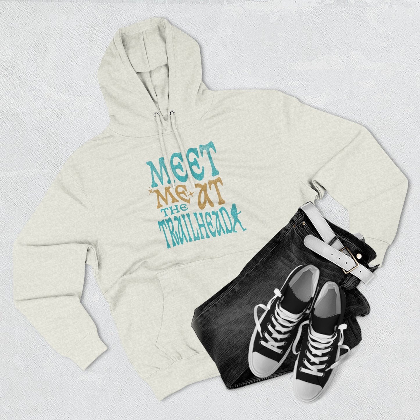 Hiking Hoodie, Trailhead Hoodie, Camping Hoodie, Outdoor Adventure Sweatshirt, Nature Lover Gift, Unisex Pullover