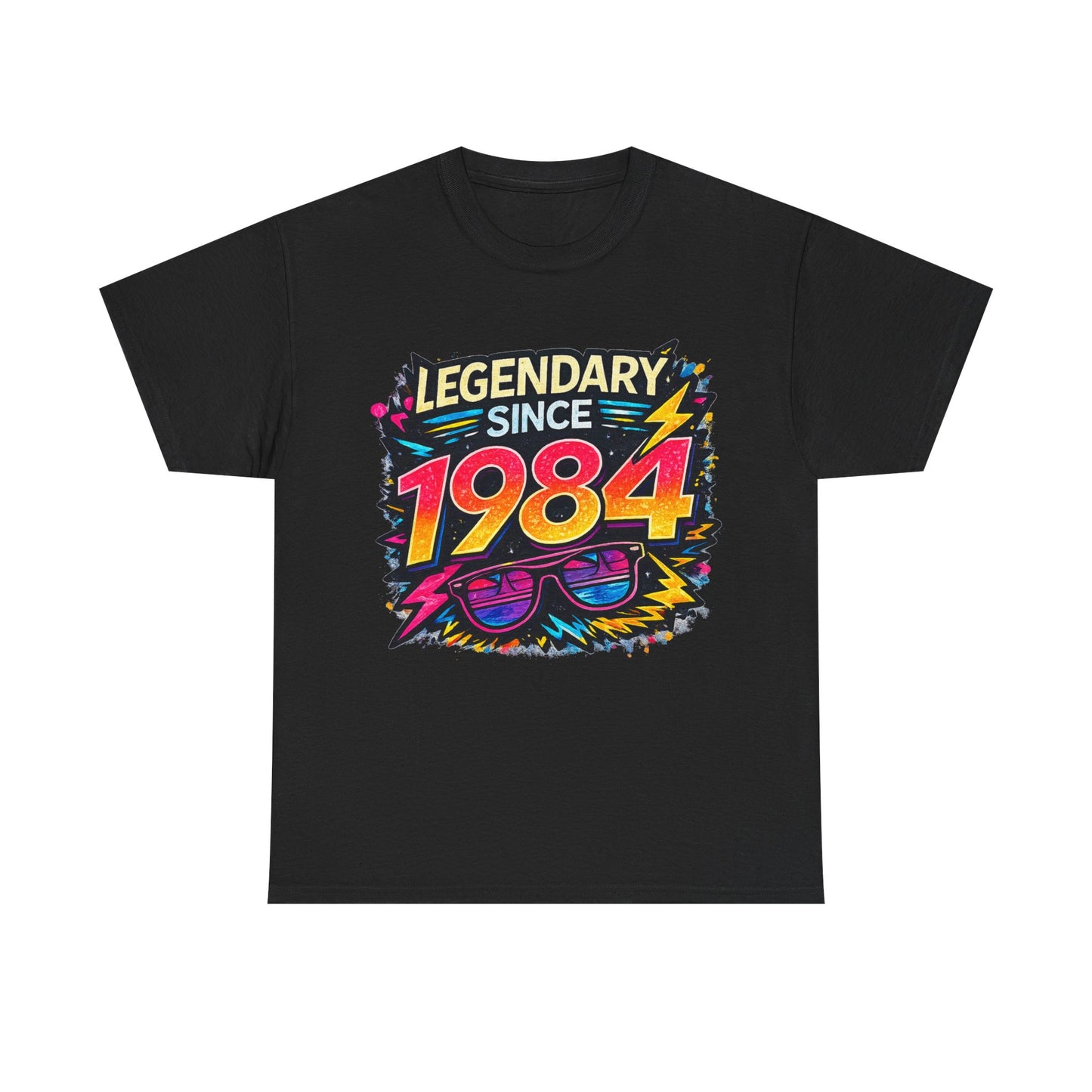 Vintage 1984 Retro T-Shirt | 1984 Birth Year Shirt | Retro 80s Graphic Tee