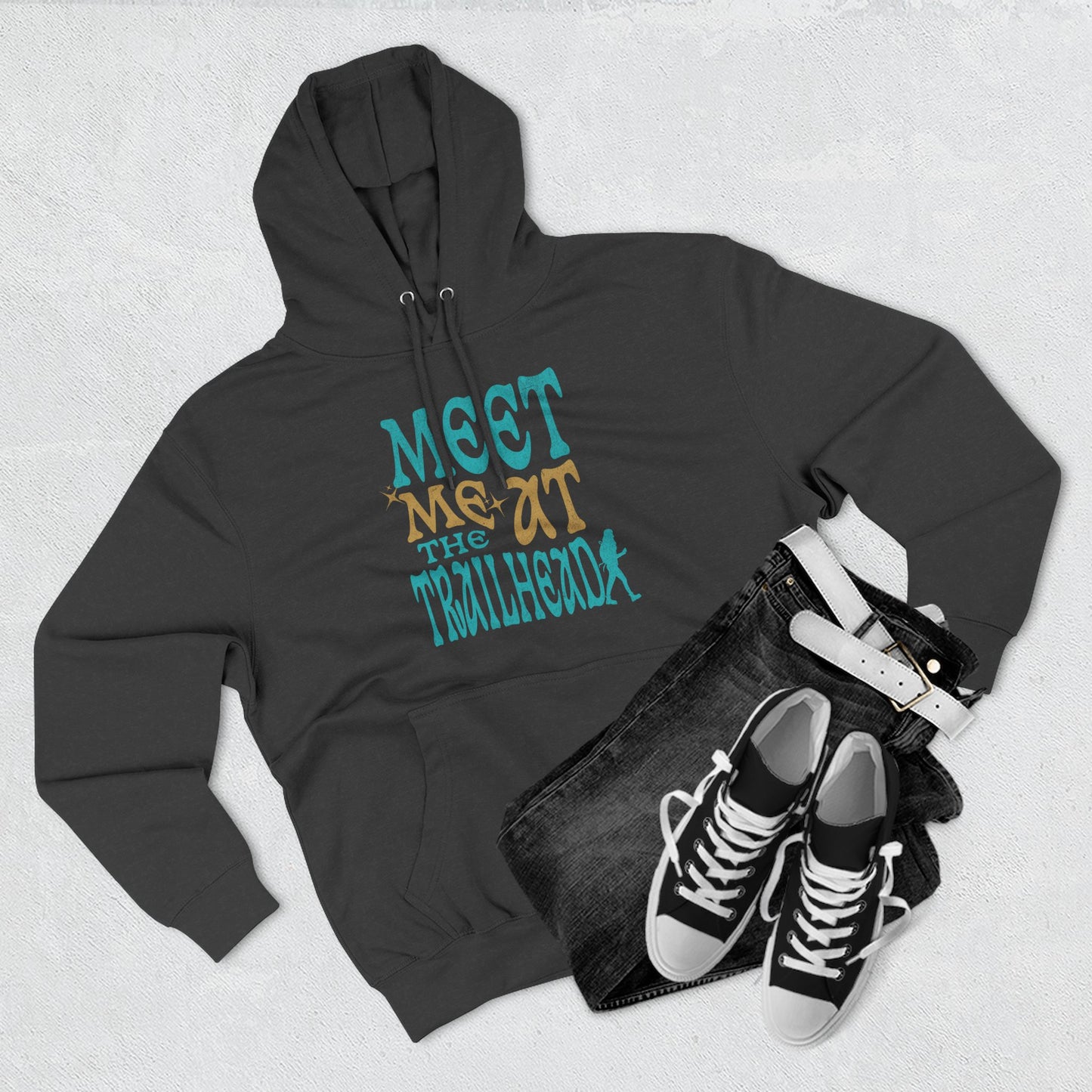 Hiking Hoodie, Trailhead Hoodie, Camping Hoodie, Outdoor Adventure Sweatshirt, Nature Lover Gift, Unisex Pullover