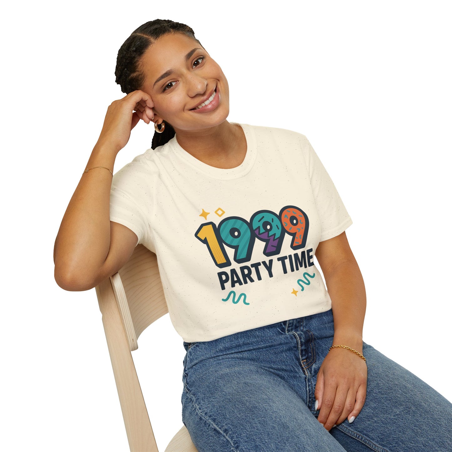 Made in 1999 Birthday Shirt Retro 90s Vintage Birth Year Tee