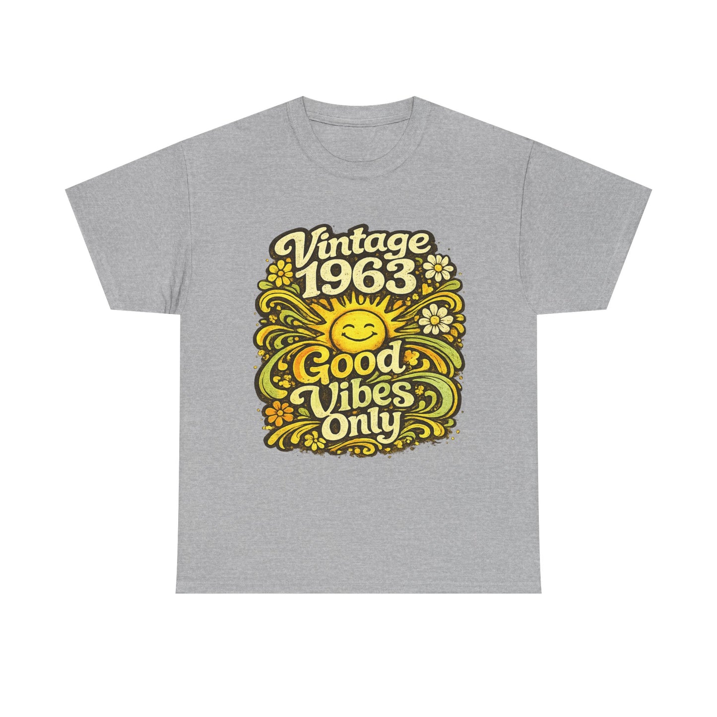 1963 Vintage Shirt | Retro 60s Birth Year Tee | Classic 1963 Birthday Gift
