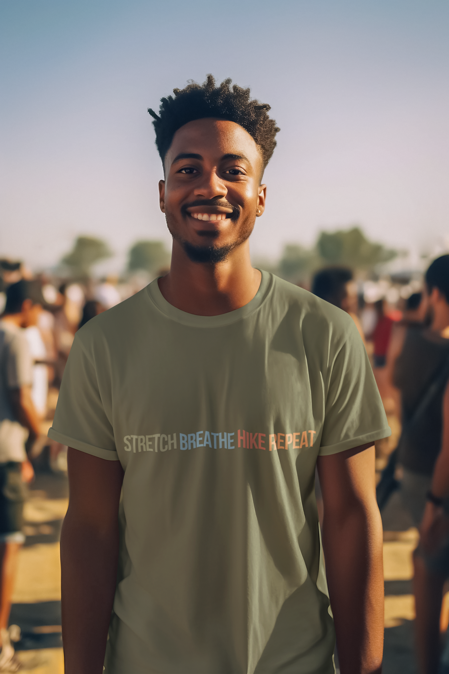 Adventure Ready T-Shirt – Outdoor Hiking & Yoga Tee | Unisex Nature Lover Gift | Summer Adventure Apparel