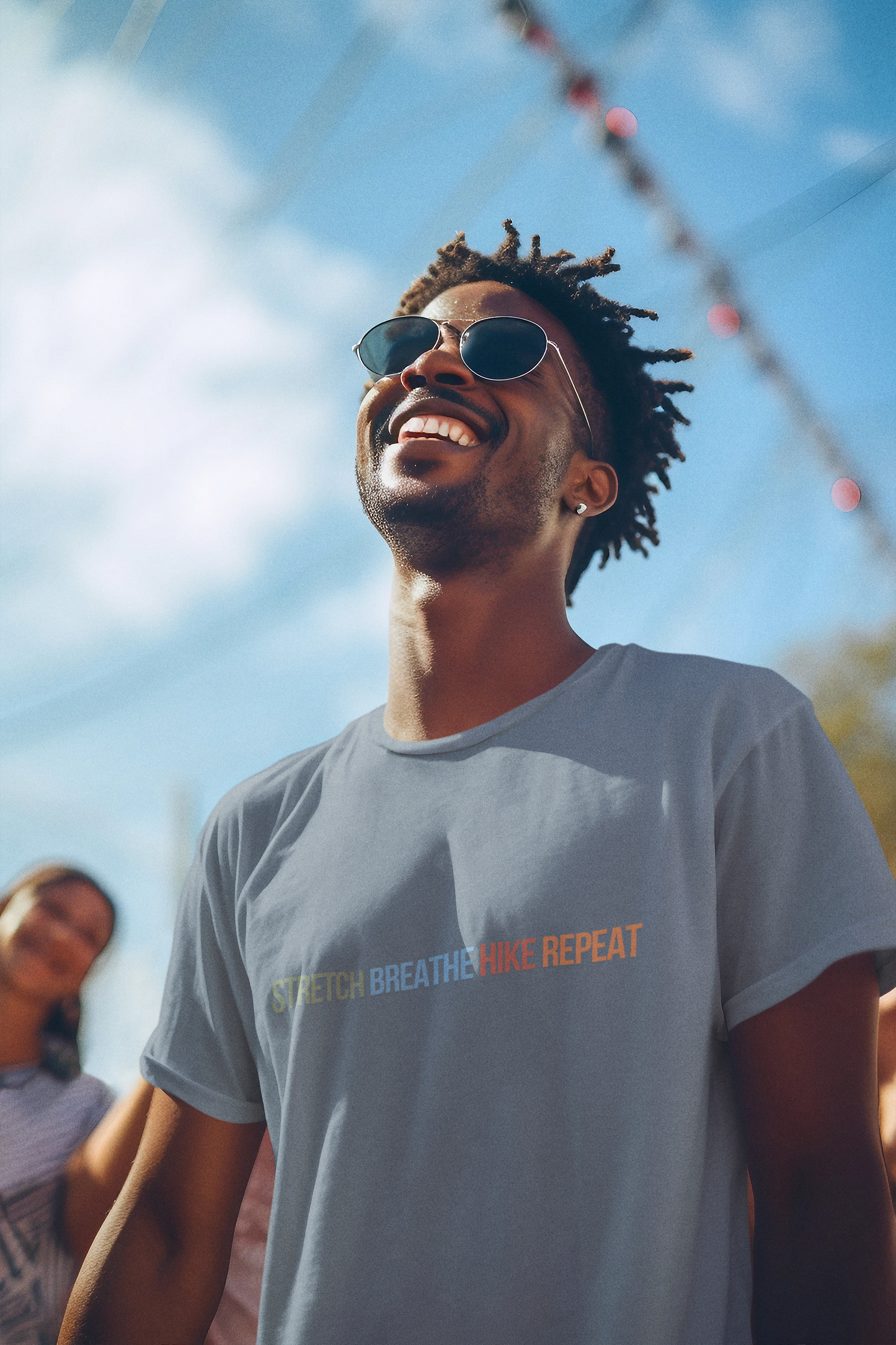 Adventure Ready T-Shirt – Outdoor Hiking & Yoga Tee | Unisex Nature Lover Gift | Summer Adventure Apparel