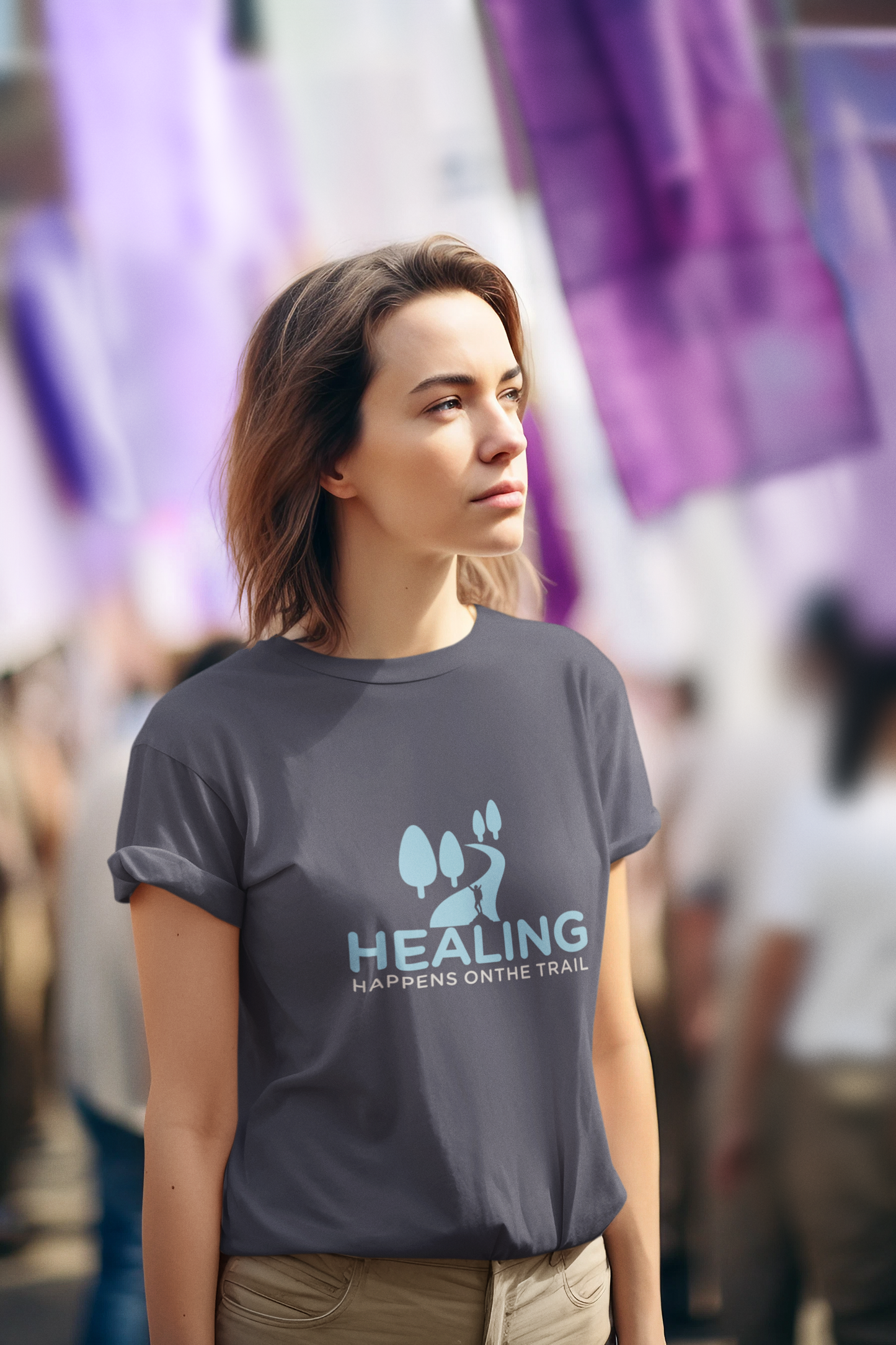 Healing On The Trail Unisex Garment-Dyed T-Shirt | Inspirational Nature Tee, Wellness Gift, Outdoor Enthusiast Shirt, Hiking Apparel, [...]
