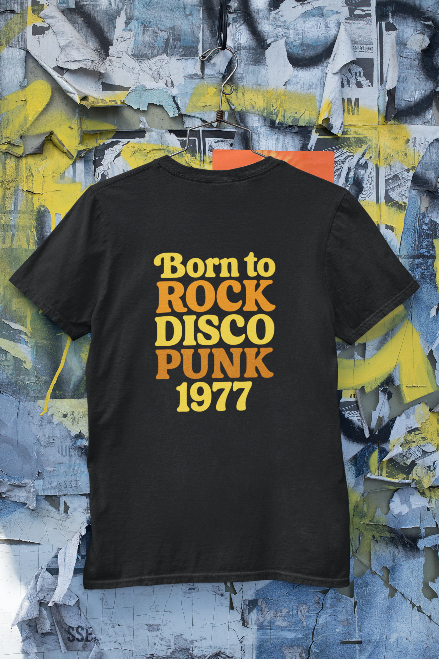 Retro Vibe T-Shirt Born to Vibe 1977 Cotton Tee, Unisex Vintage Shirt, 70s Style Top, Birthday Gift, Casual Everyday Apparel