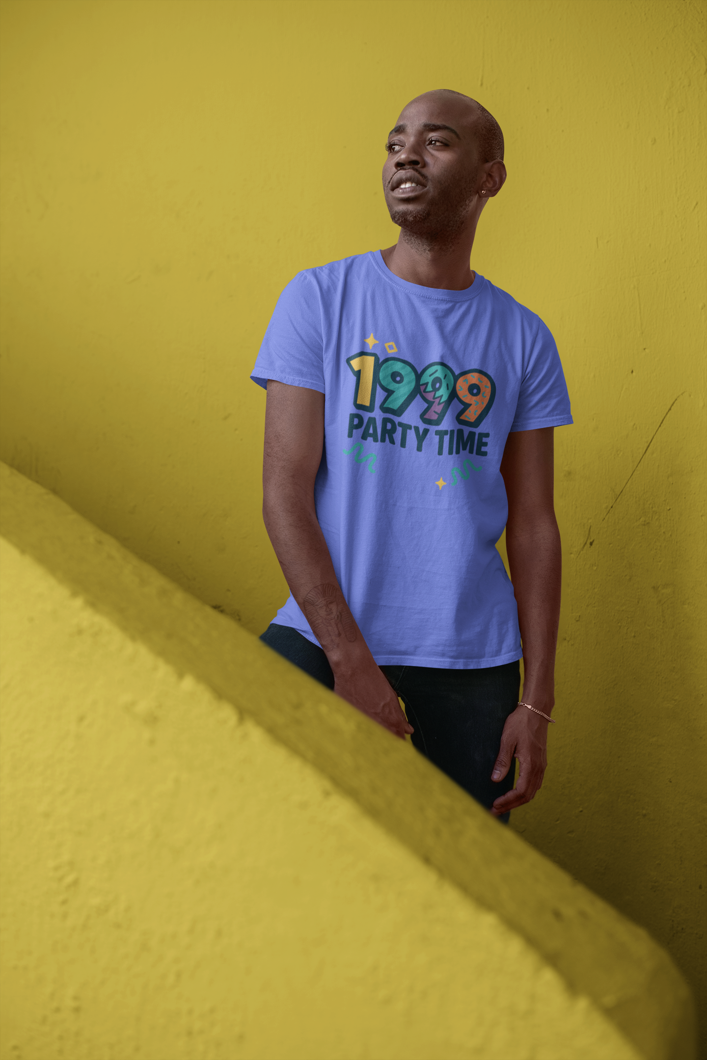 Made in 1999 Birthday Shirt Retro 90s Vintage Birth Year Tee