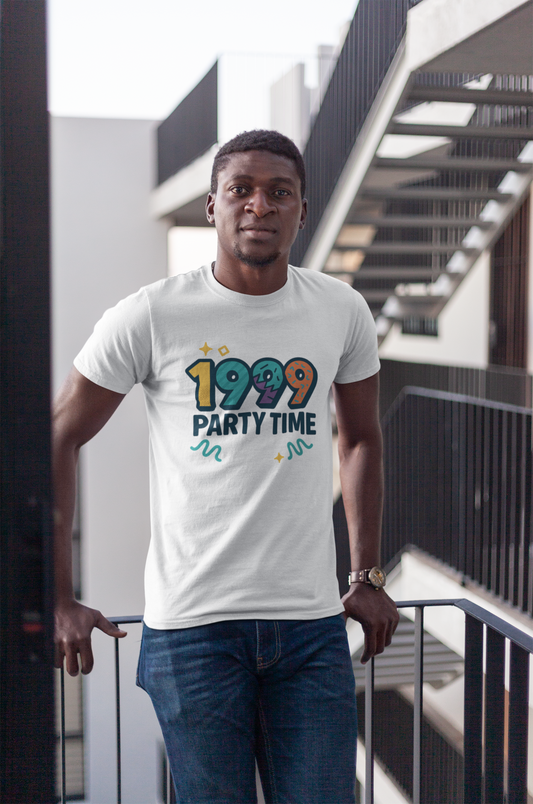 Made in 1999 Birthday Shirt Retro 90s Vintage Birth Year Tee