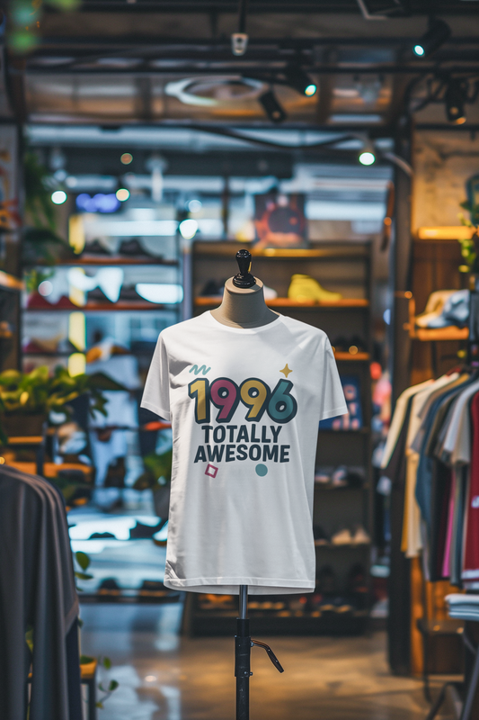 Made in 1996 Shirt Totally Awesome Retro 90s Birthday T-Shirt
