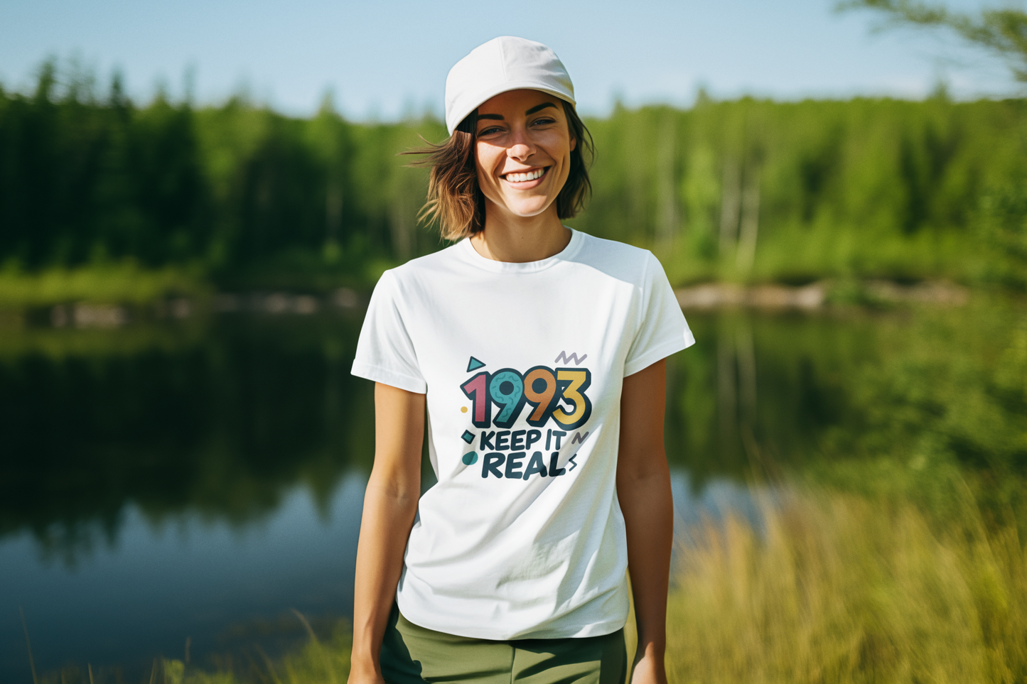 Keep It Real 1993 T-Shirt Retro 90s Birthday Vintage Year Tee