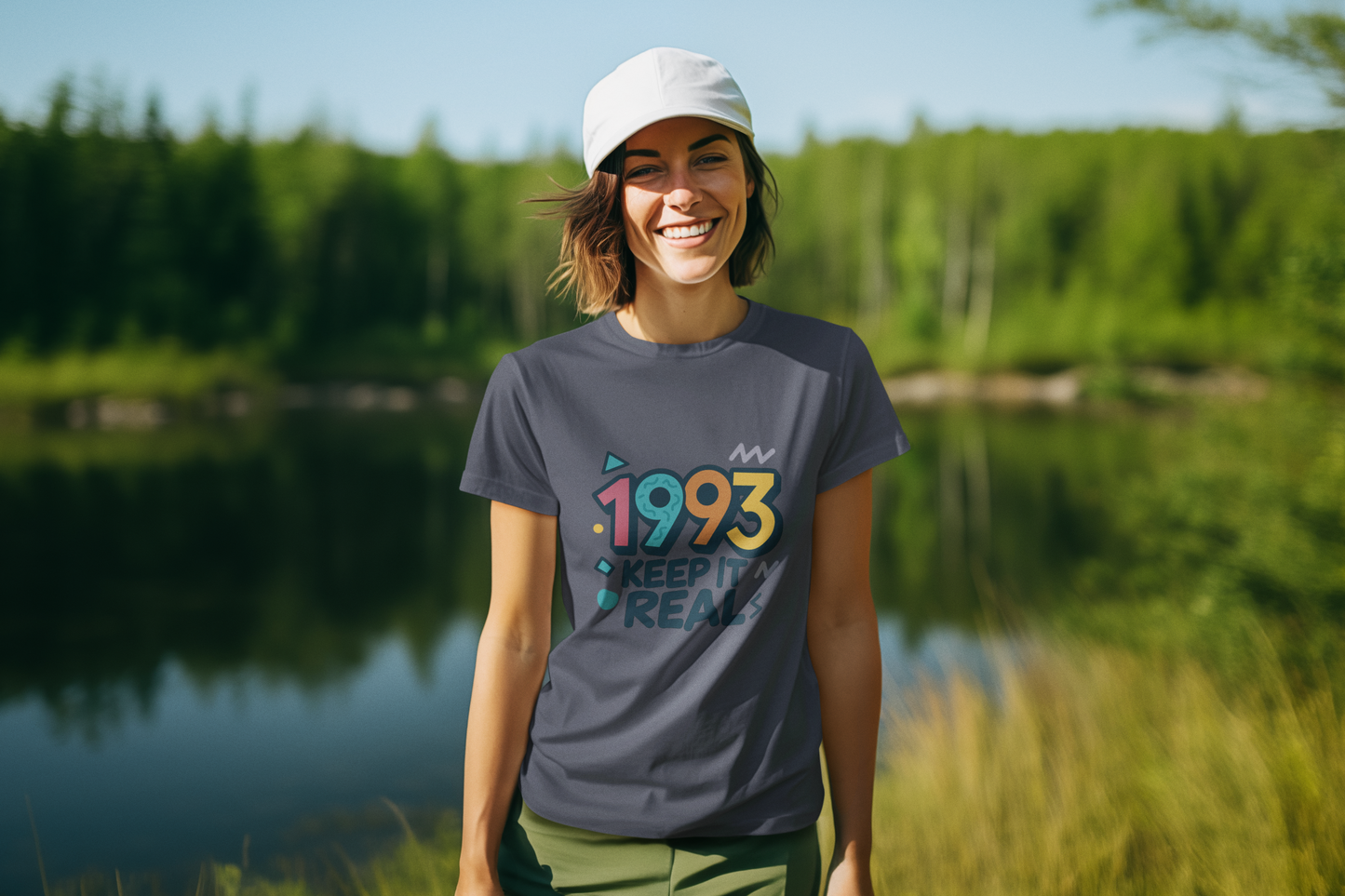 Keep It Real 1993 T-Shirt Retro 90s Birthday Vintage Year Tee