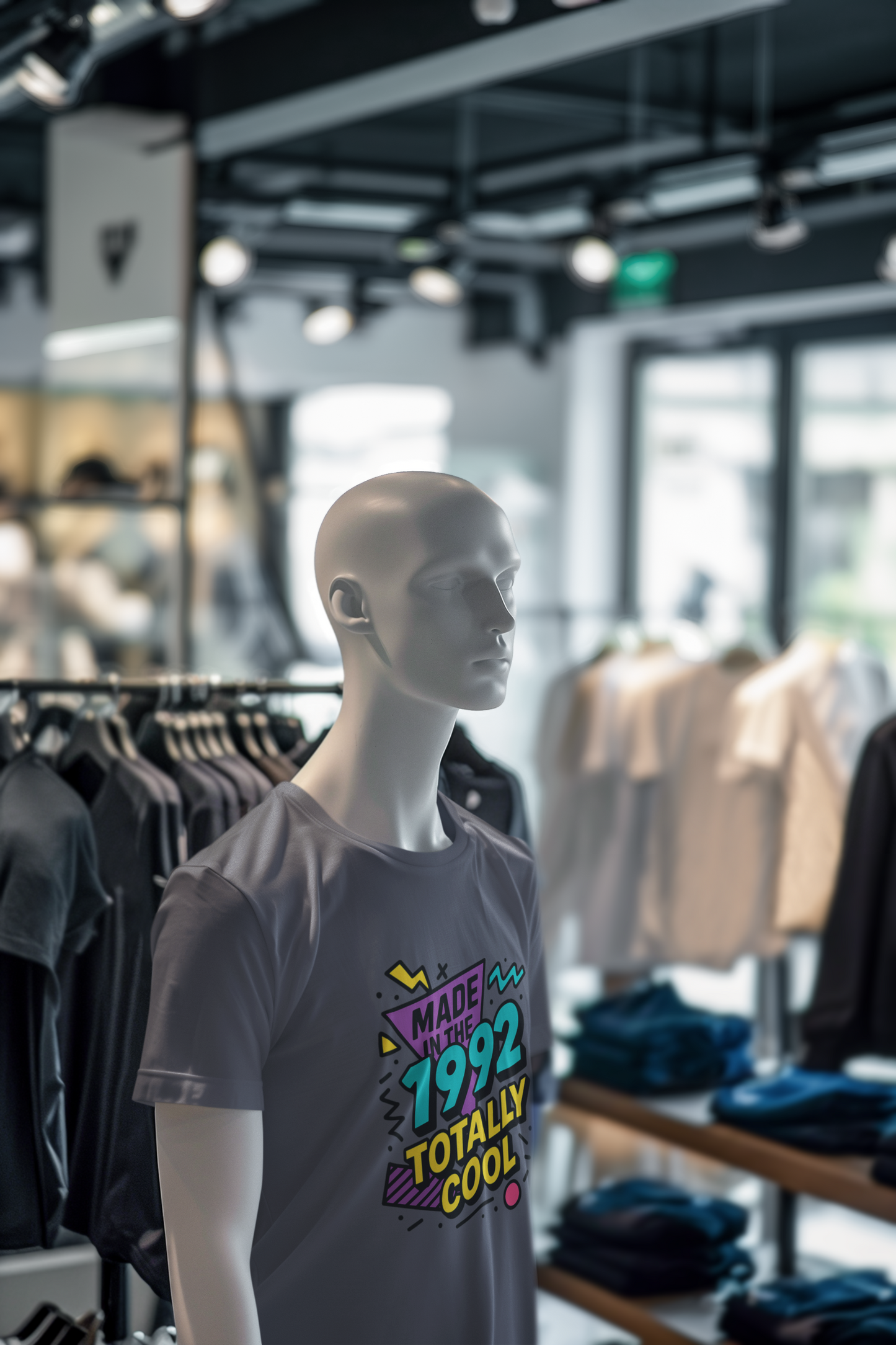 Made in 1992 Totally Cool T-Shirt Retro 90s Birthday Vintage Tee