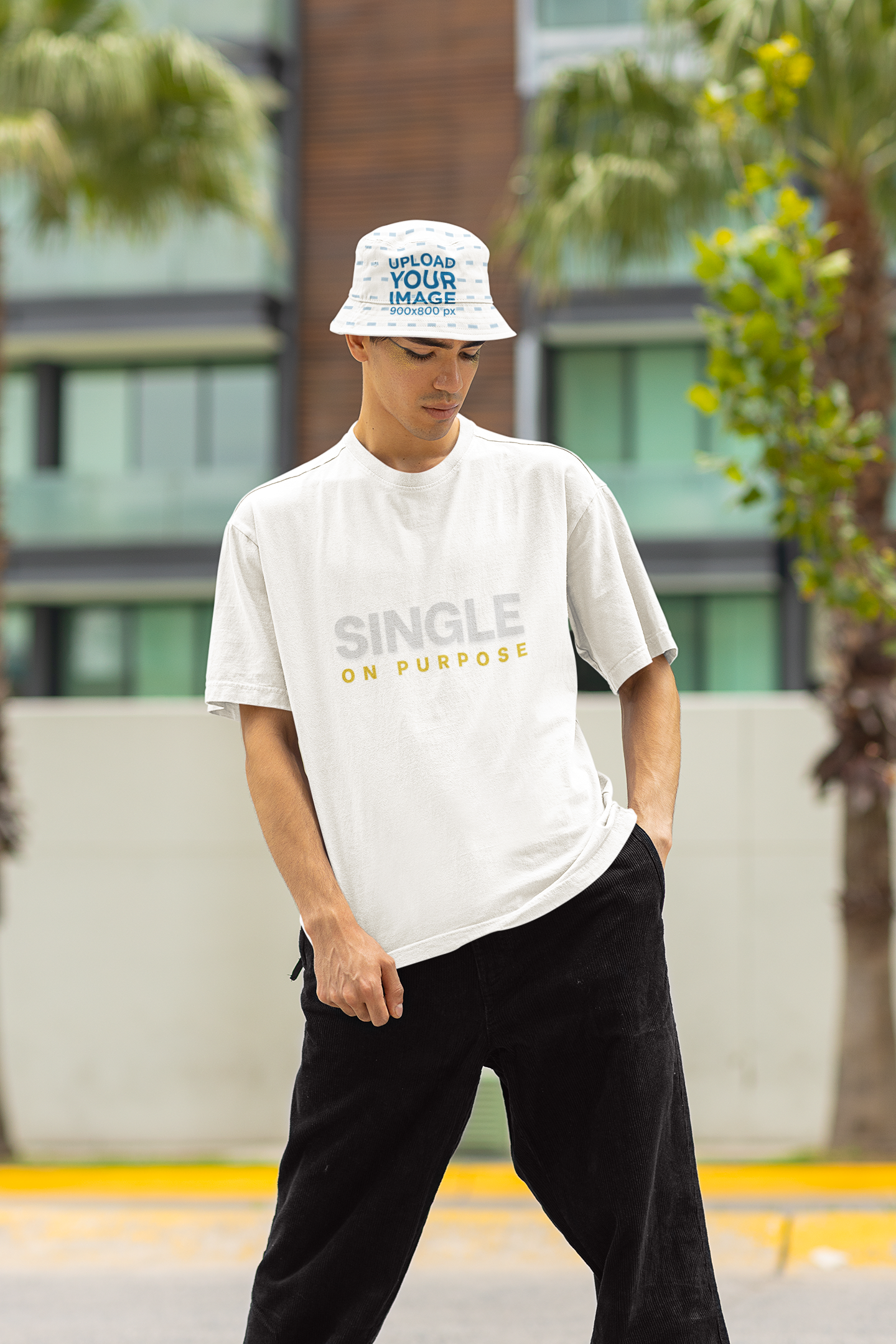 Single On Purpose T-Shirt | Minimalist Statement Graphic Tee | Unisex Cotton Shirt