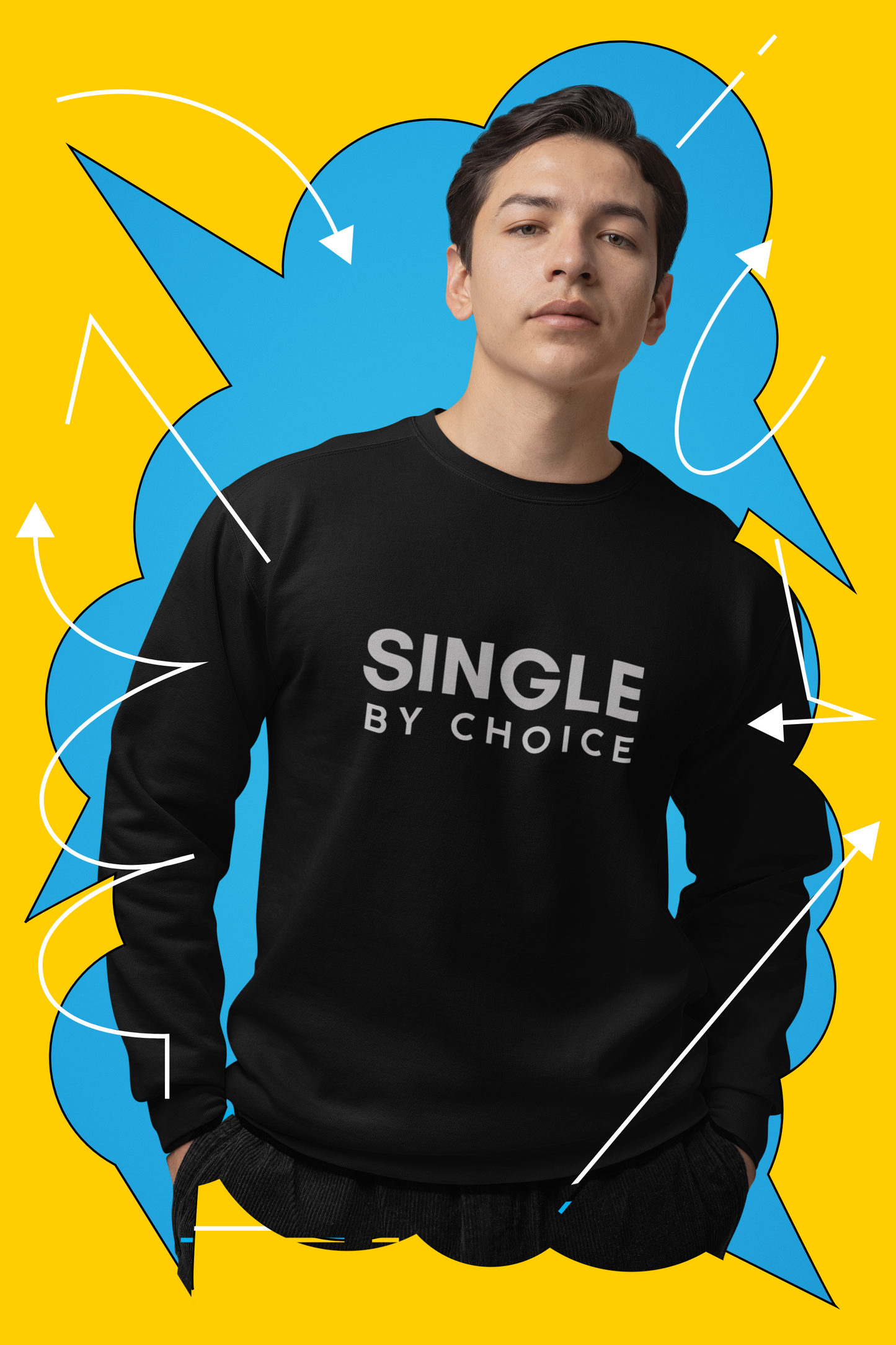 Single By Choice Long Sleeve Shirt | Unisex Ultra Cotton Tee | Cozy Heavyweight Graphic Top