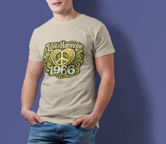 Vintage 1966 T-Shirt, Born in 1966 Birthday Shirt, Classic 60s Graphic Tee, 1966 Unisex Gift