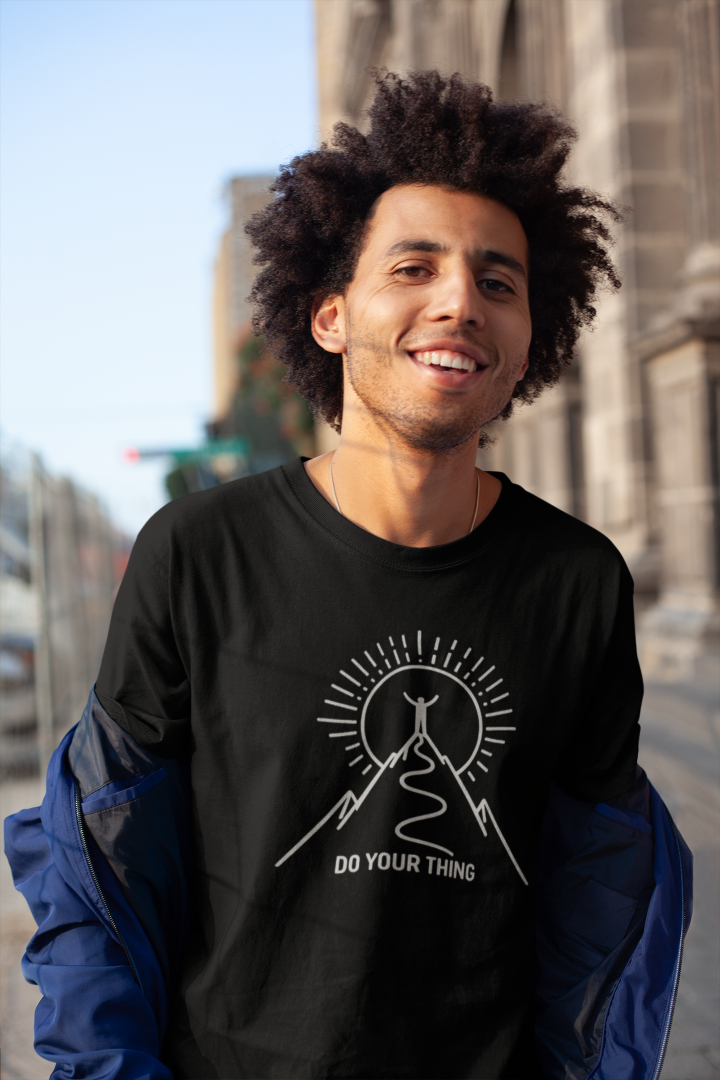 Do Your Thing Mountain Tee — Inspirational Hiking Graphic T-Shirt
